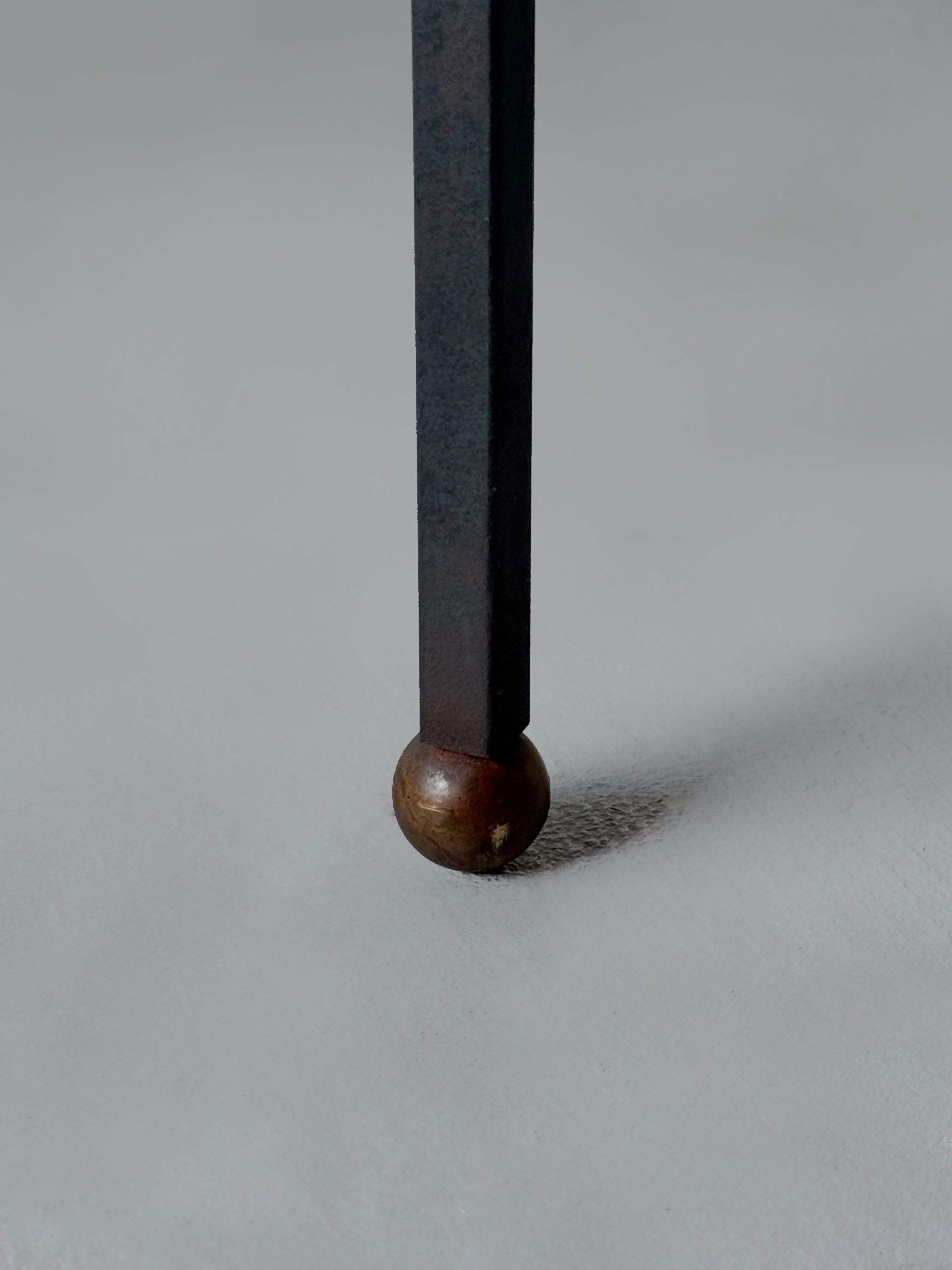 Table basse Domino Mathieu Matégot for Atelier Matégot, France 1953