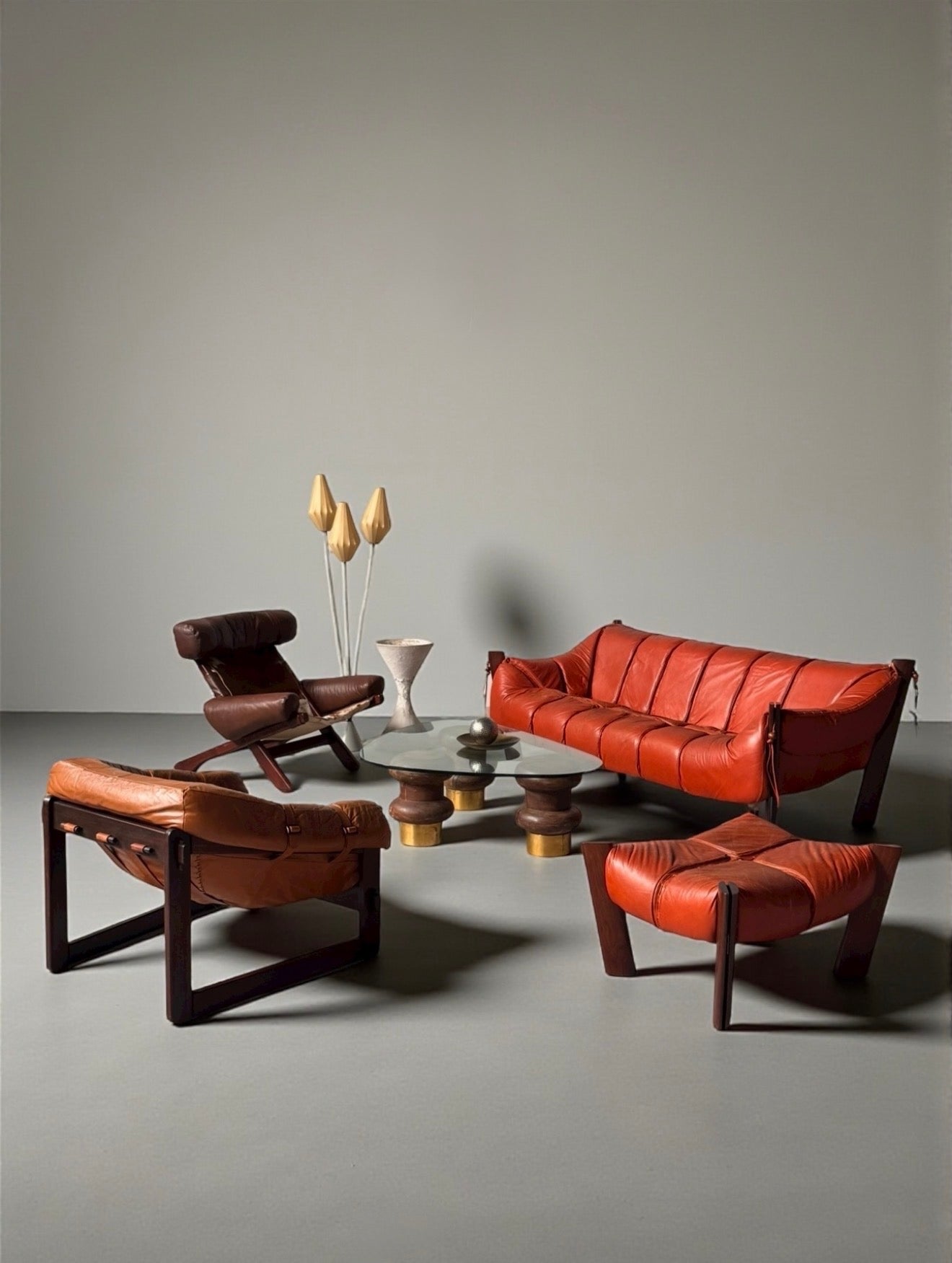 Mp-91 Lounge Chair by Percival Lafer, Brasil 1970s