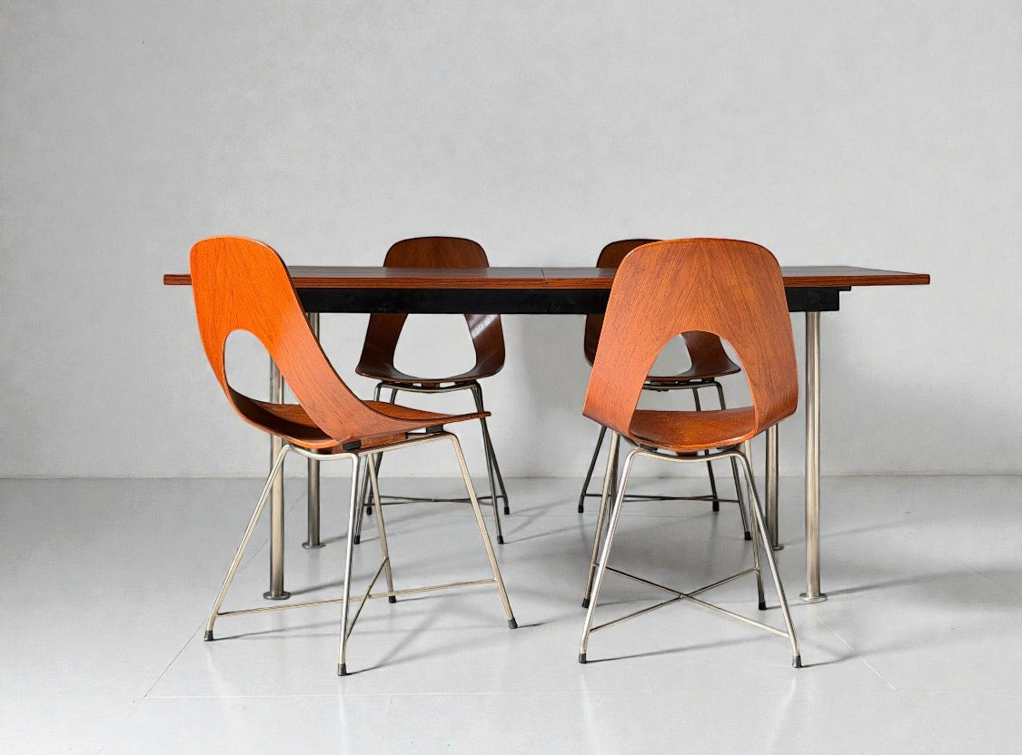 Extendable Dining Table by Alfred Hendrickx for Belform, Belgium 1960s
