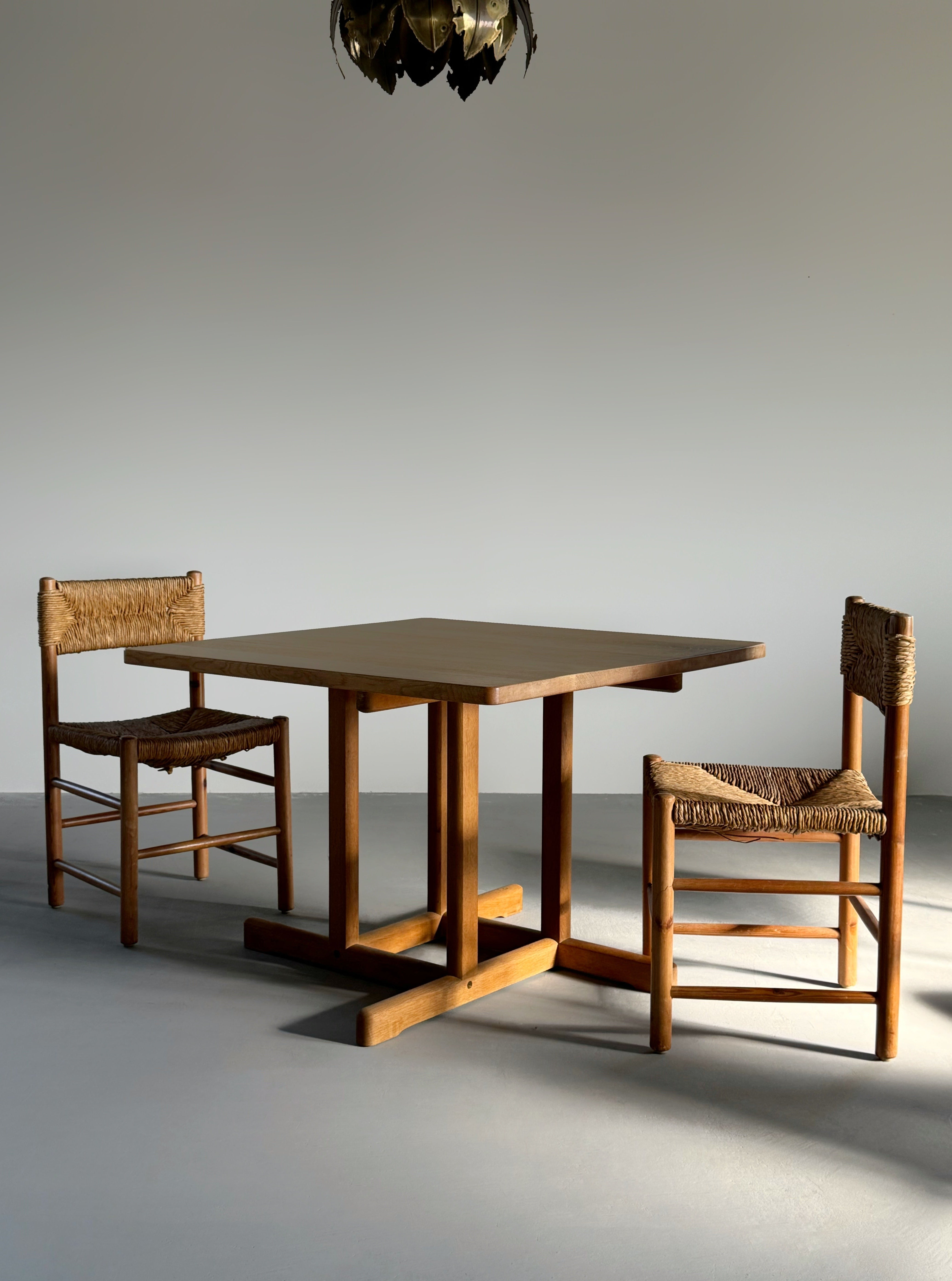 Model 6288 Solid Oak Dining Table by Børge Mogensen