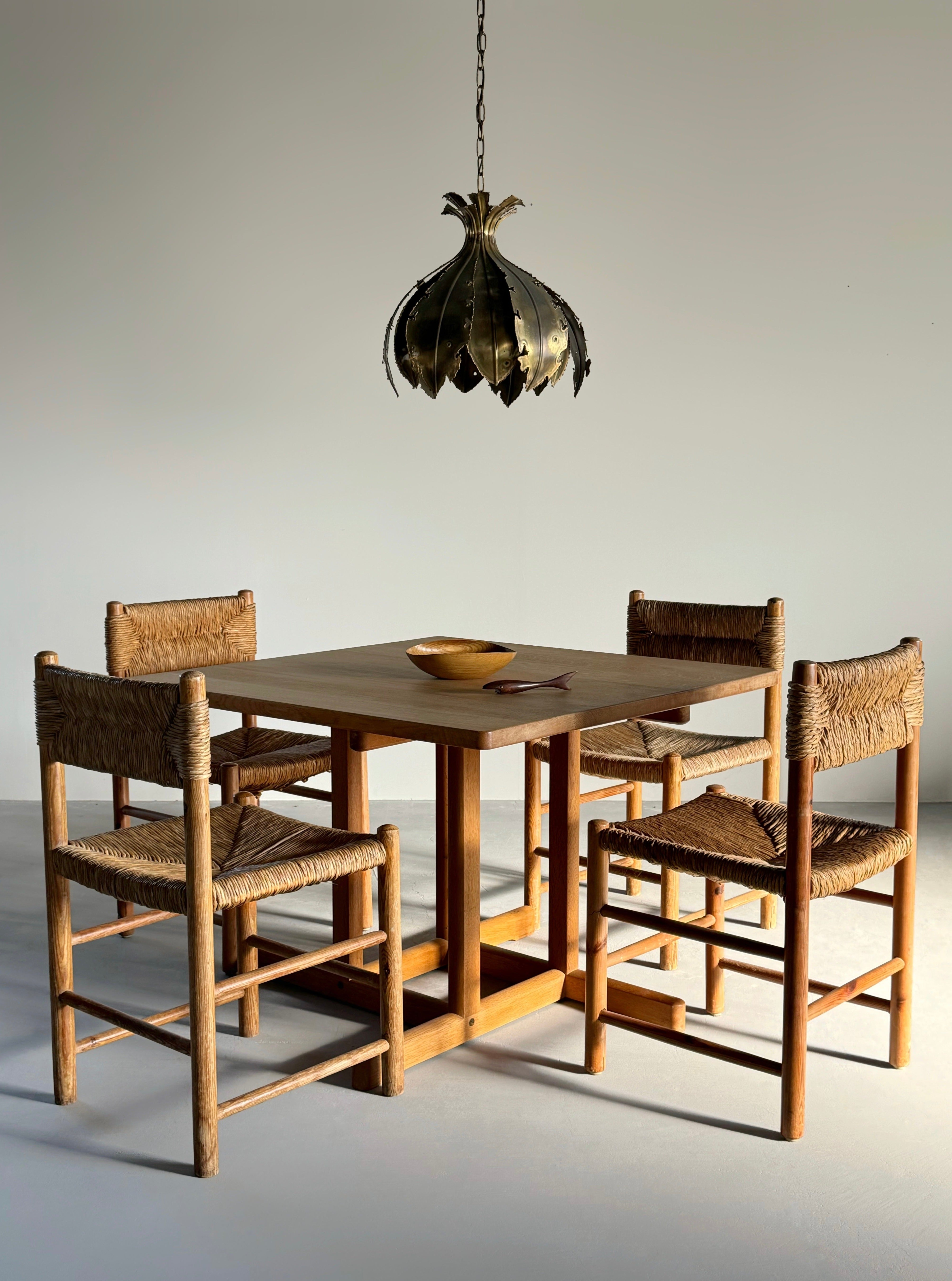 Model 6288 Solid Oak Dining Table by Børge Mogensen