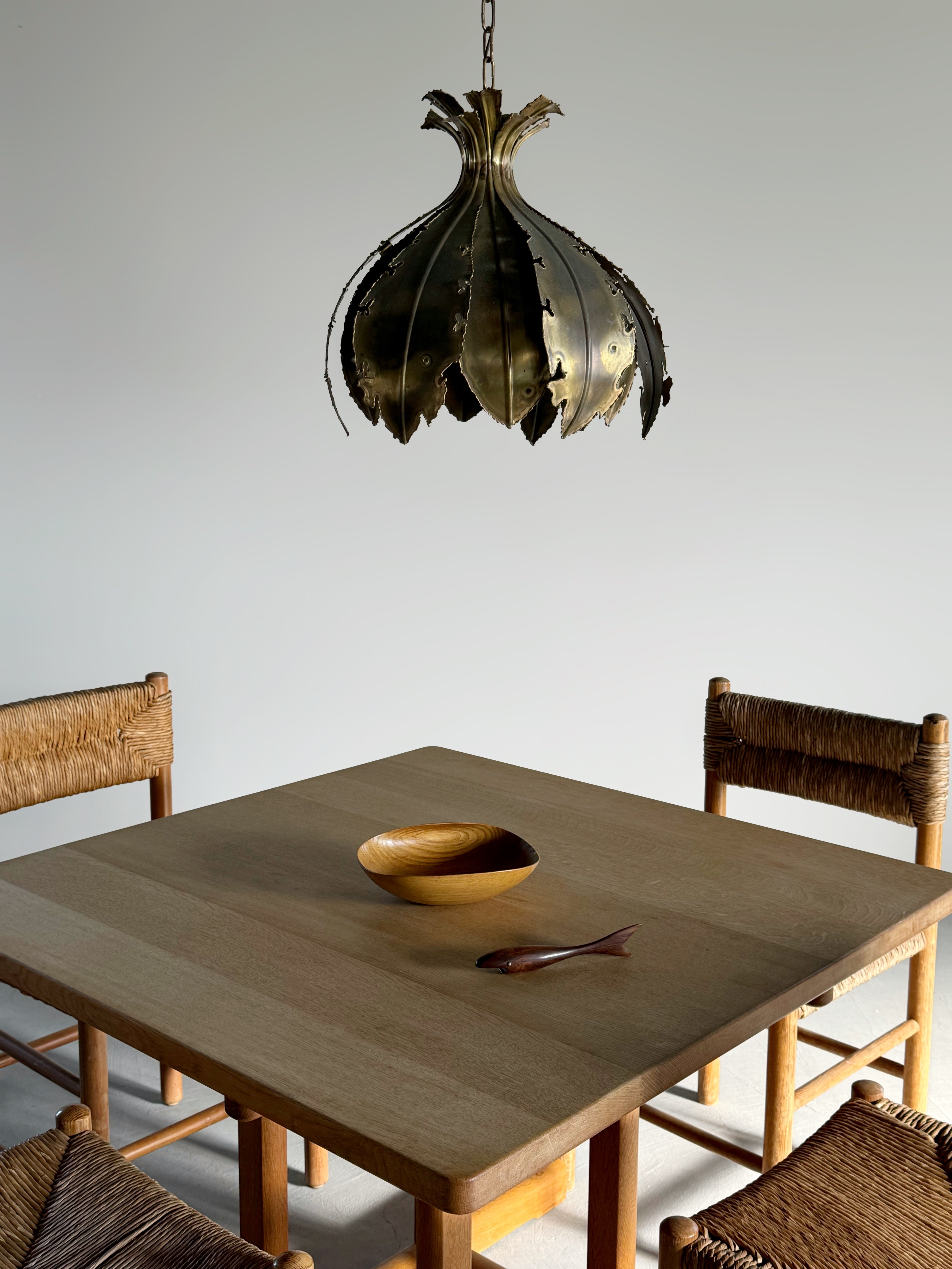 Brutalist Model 6395 Pendant Lamp by Svend Aage Holm Sørensen