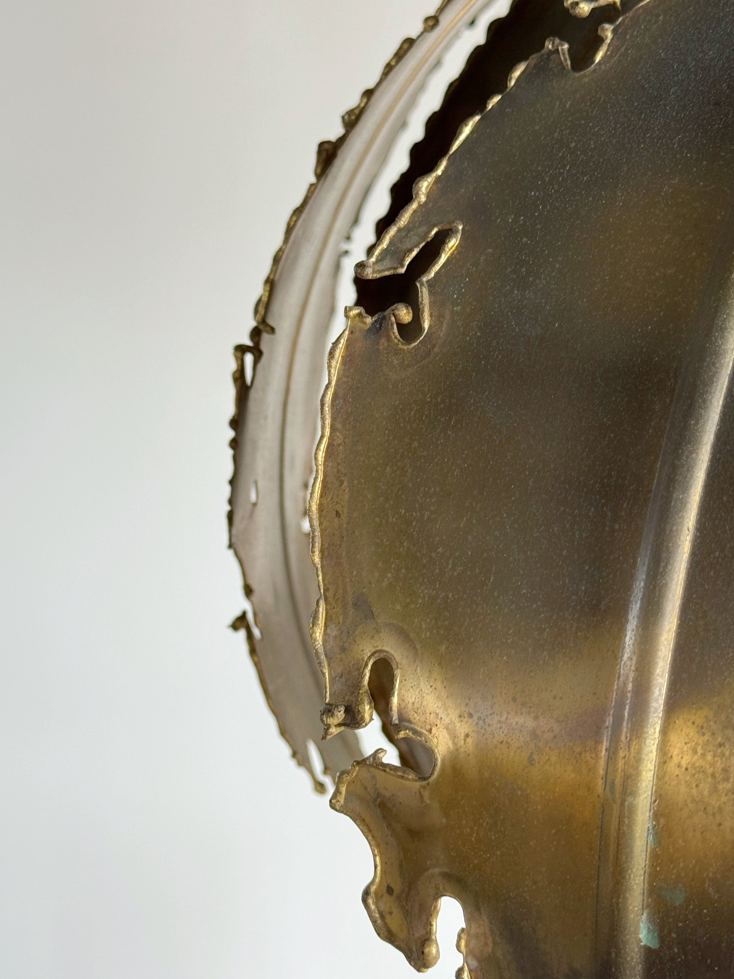 Brutalist Model 6395 Pendant Lamp by Svend Aage Holm Sørensen