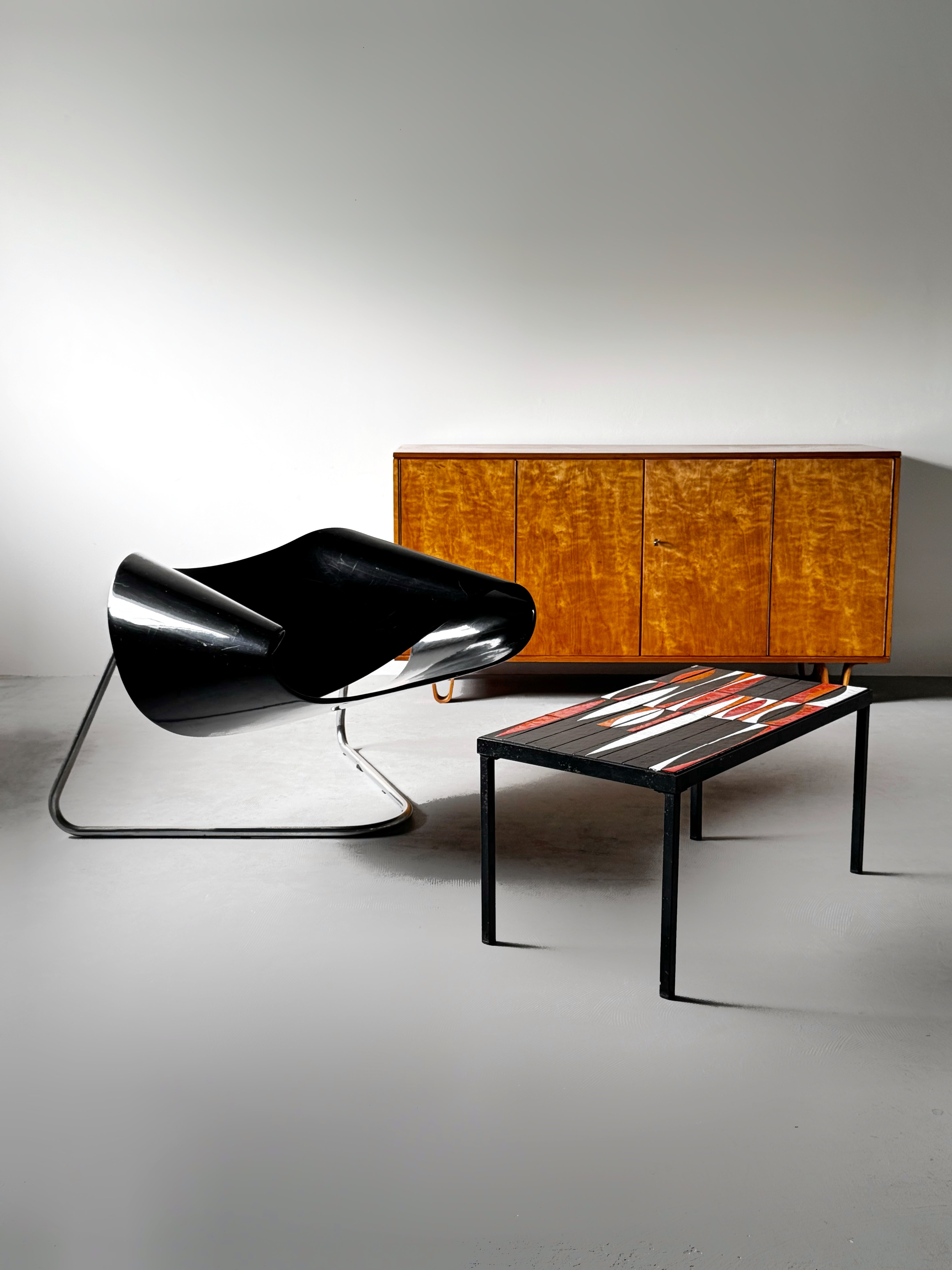 Ceramic Coffee Table by Roger Capron, French, 1960s
