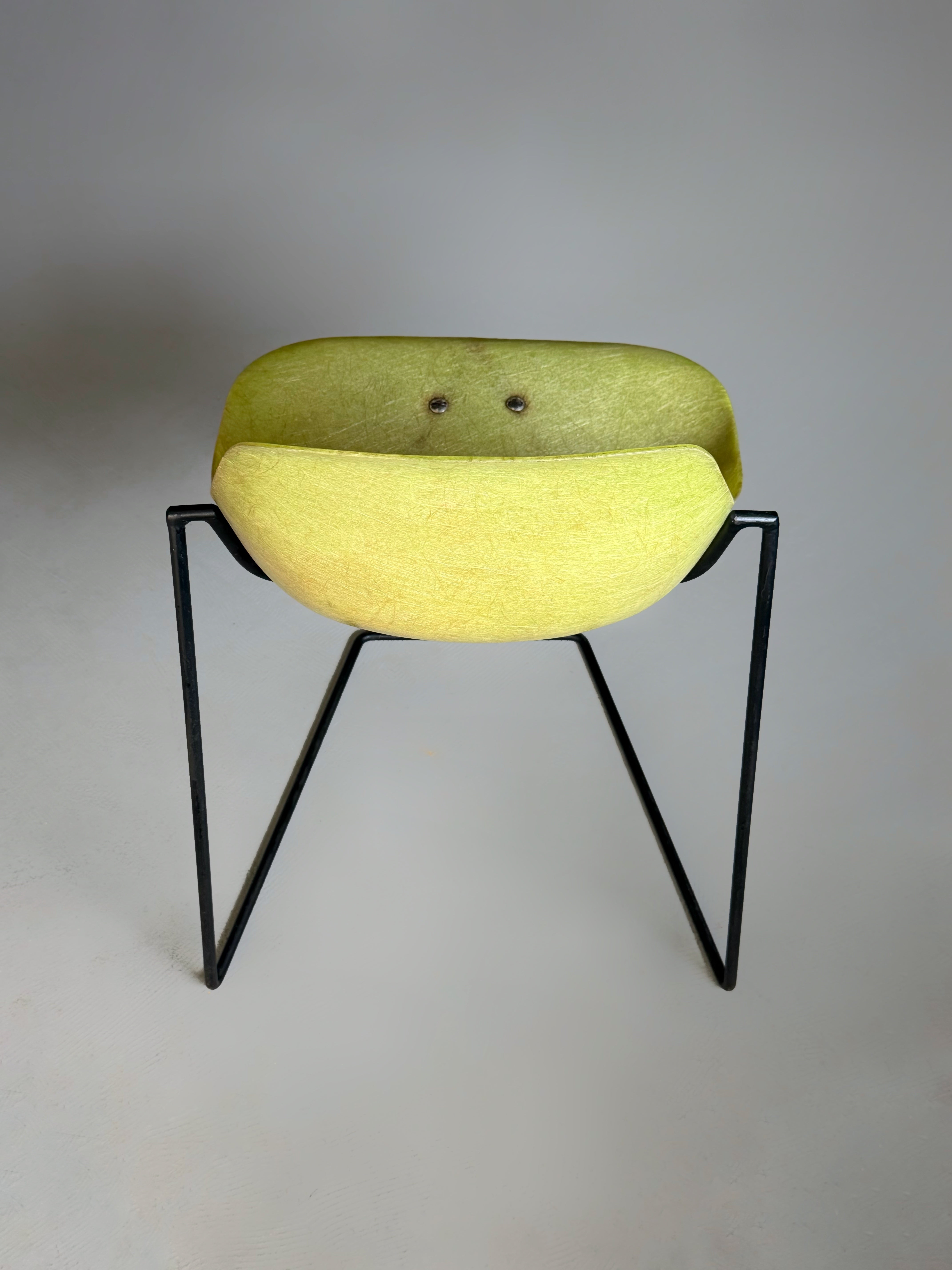 Coccinelle Chair by René-Jean Caillette for Steiner Edition 1957 France