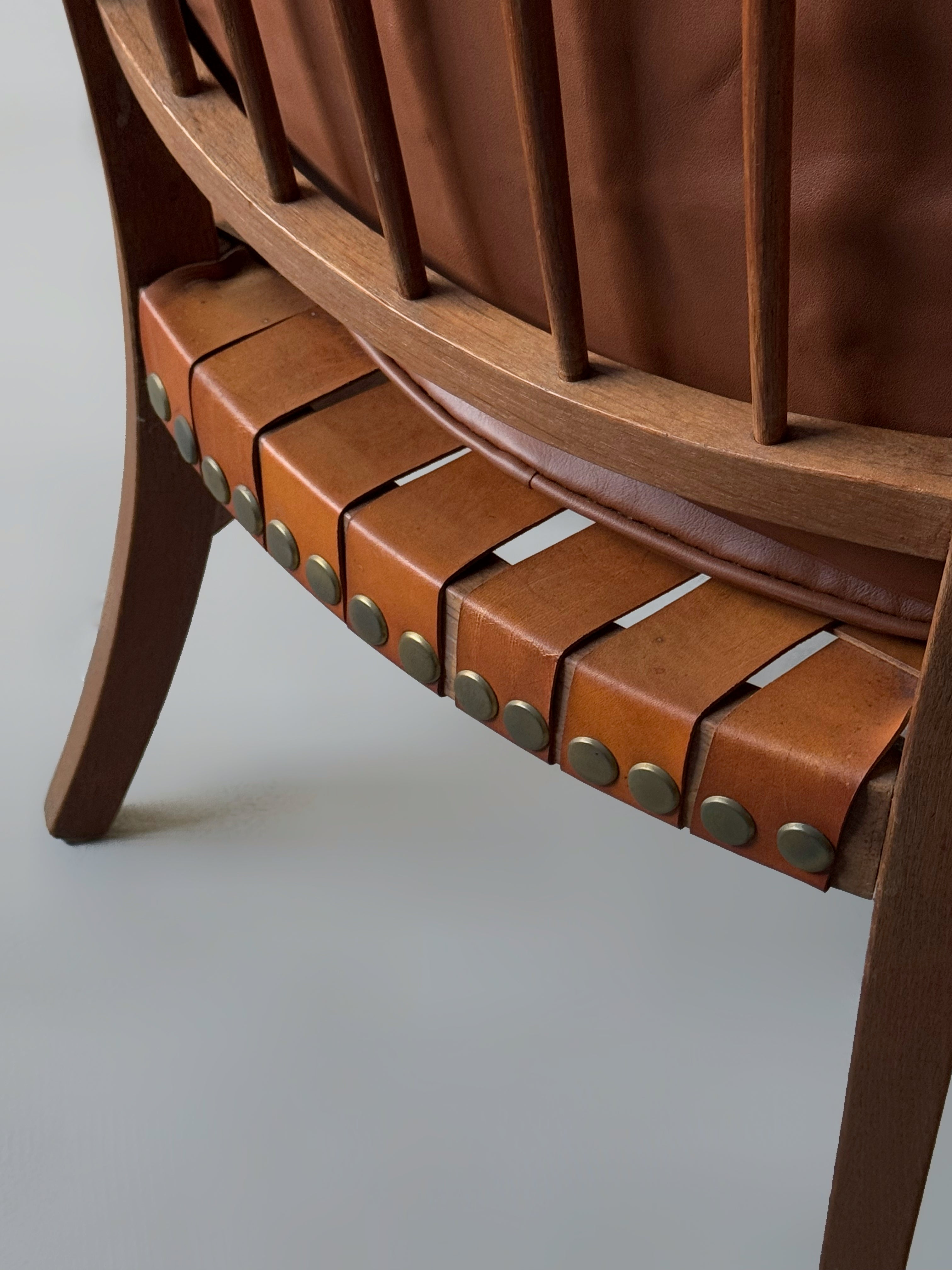 Easy Chair by Josef Frank for Firma Svenskt Tenn, Sweden 1930s