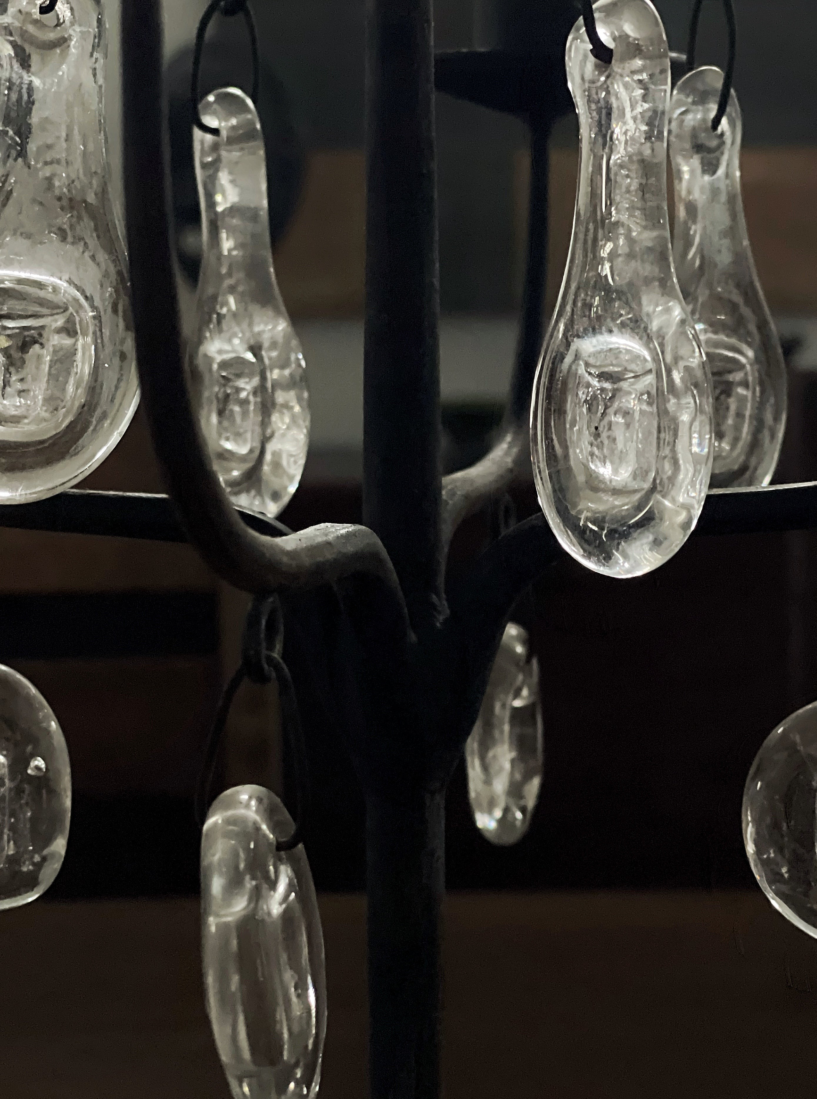 Rare Iron candelabra by Erik Höglund