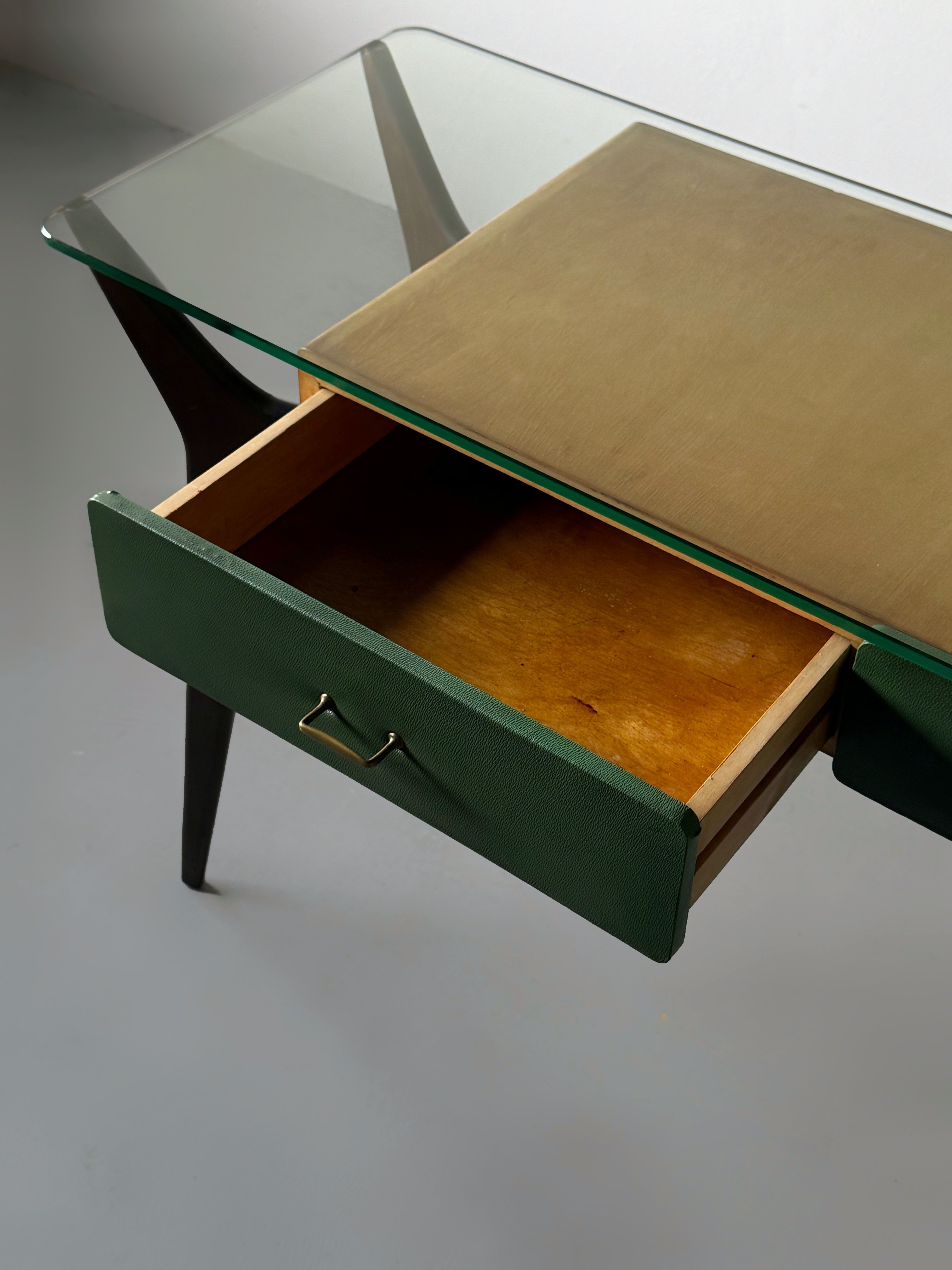 Console Table with 2 Drawers by Ico Parisi, Italy 1950s