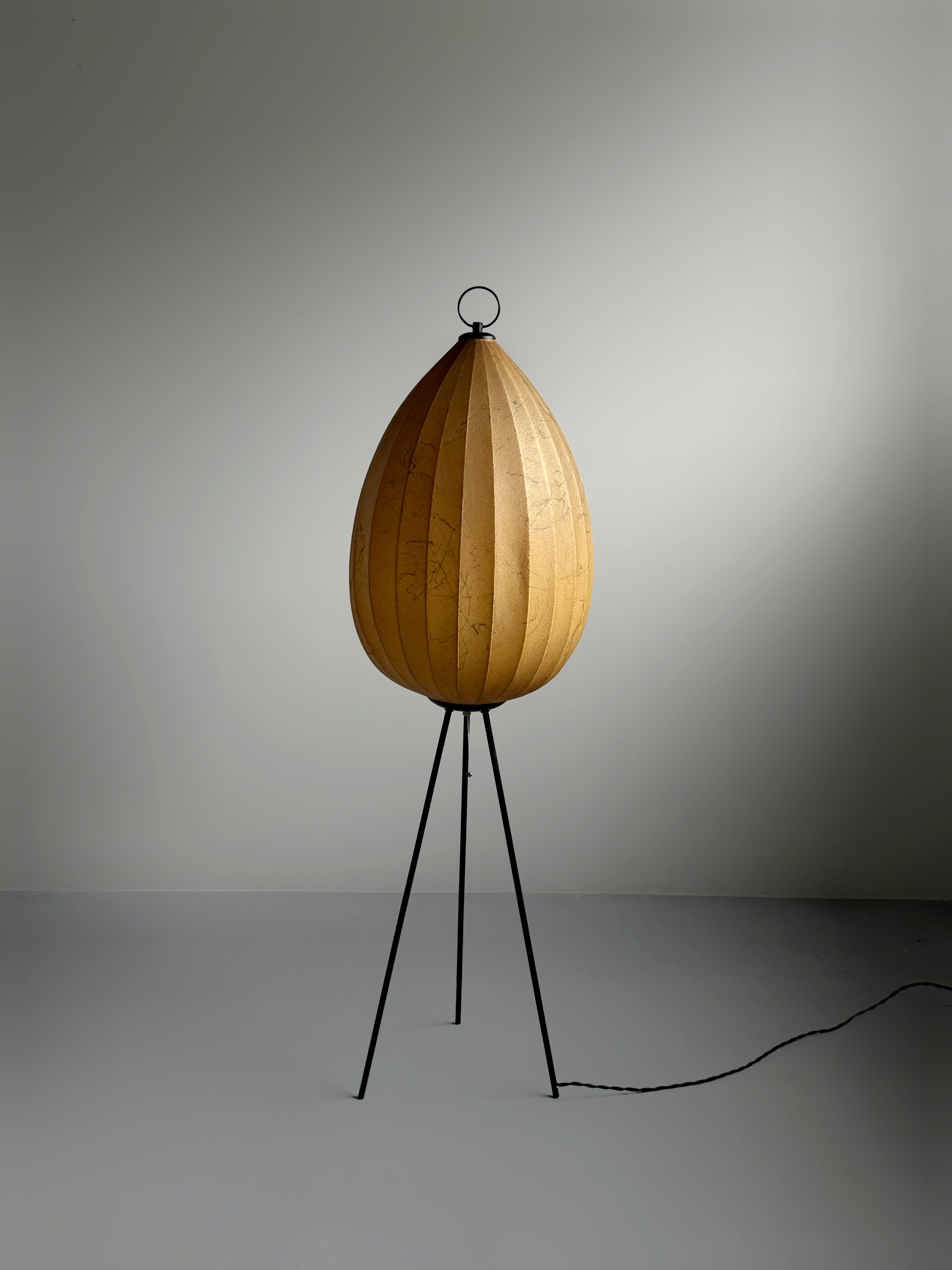 Cocoon Floor Lamp, Germany 1960s