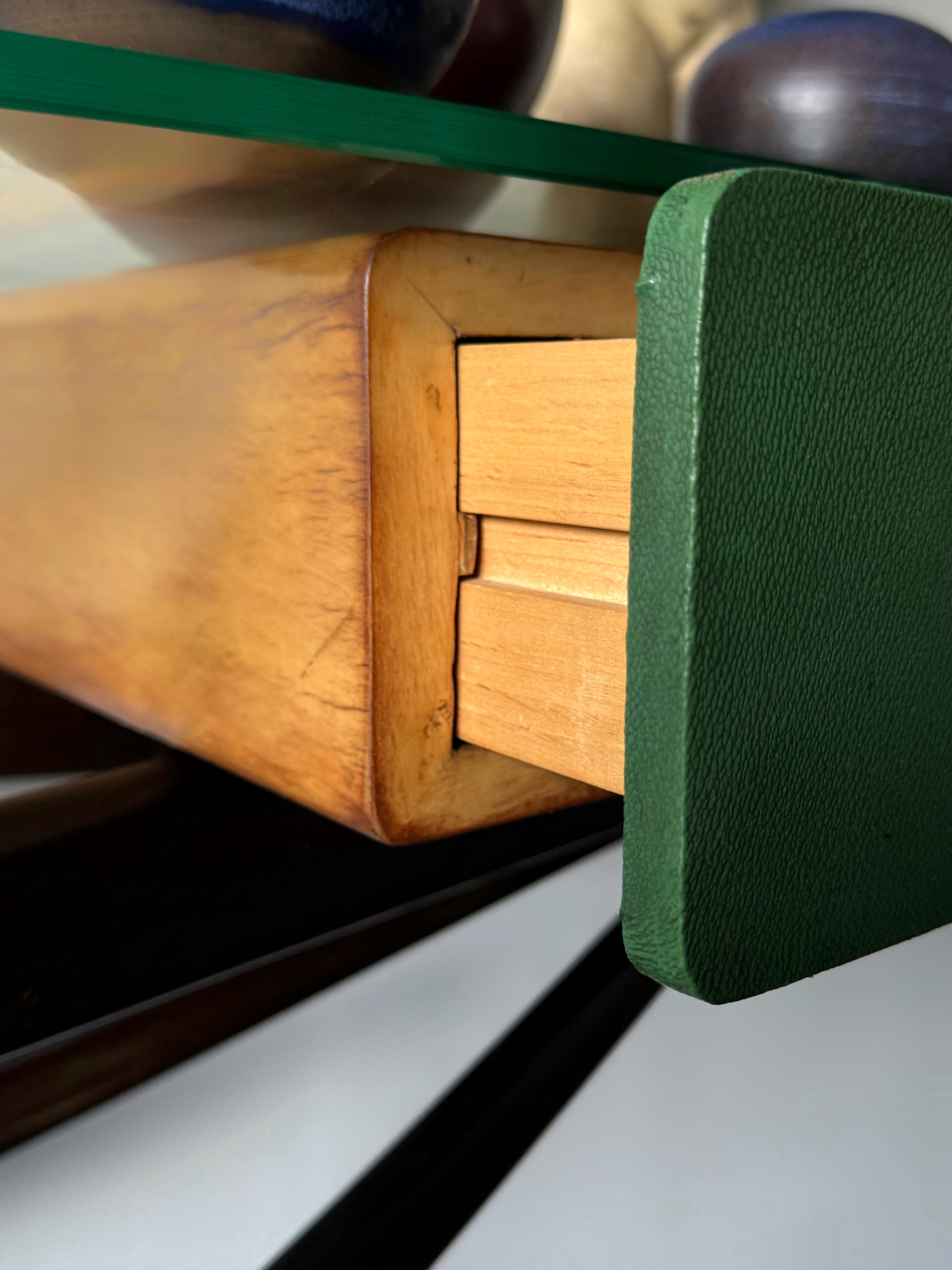Console Table with 2 Drawers by Ico Parisi, Italy 1950s
