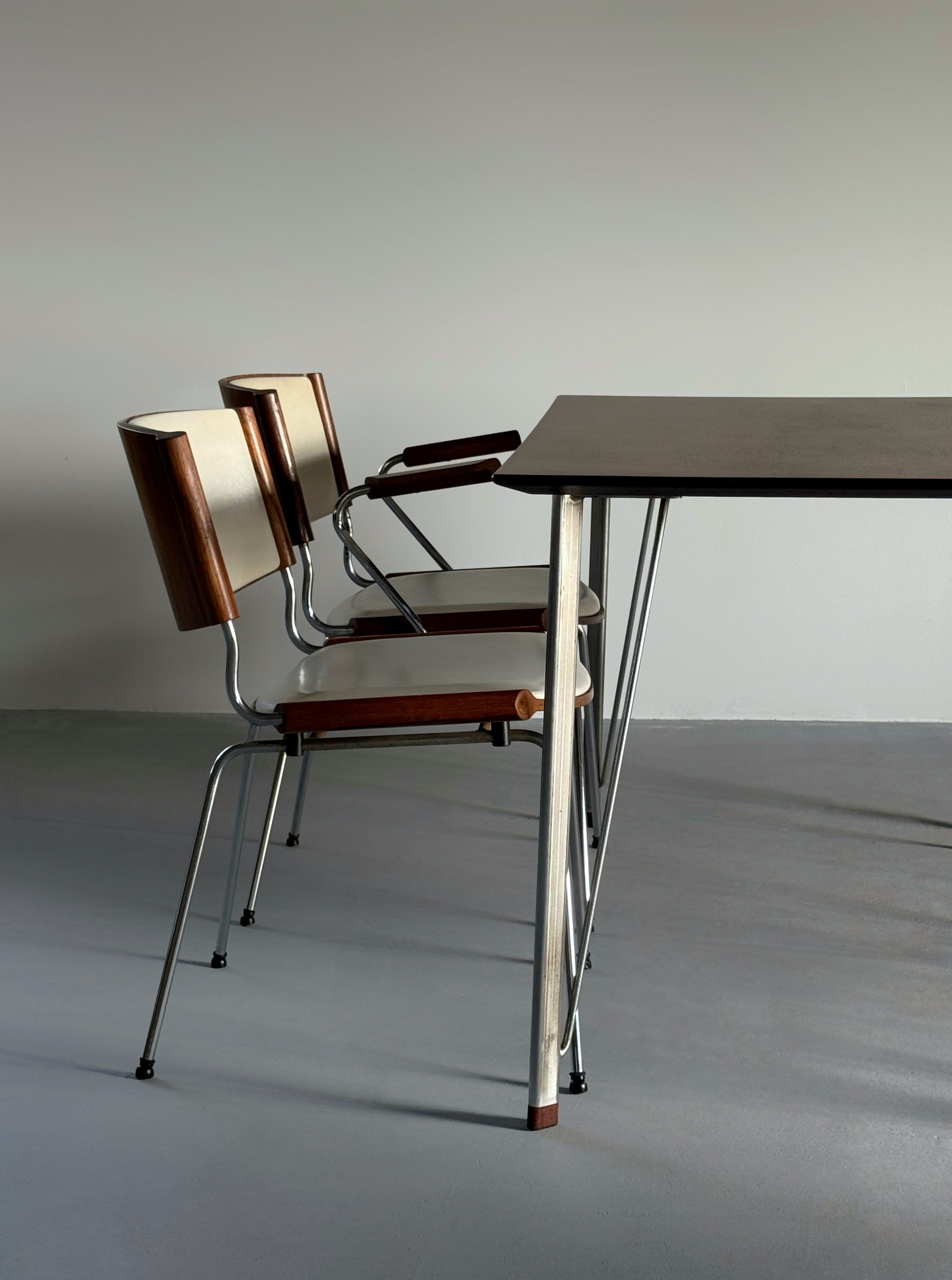 Set of 4 "Badminton" Dining Chairs by Nanna Ditzel for Kolds Savvaerk