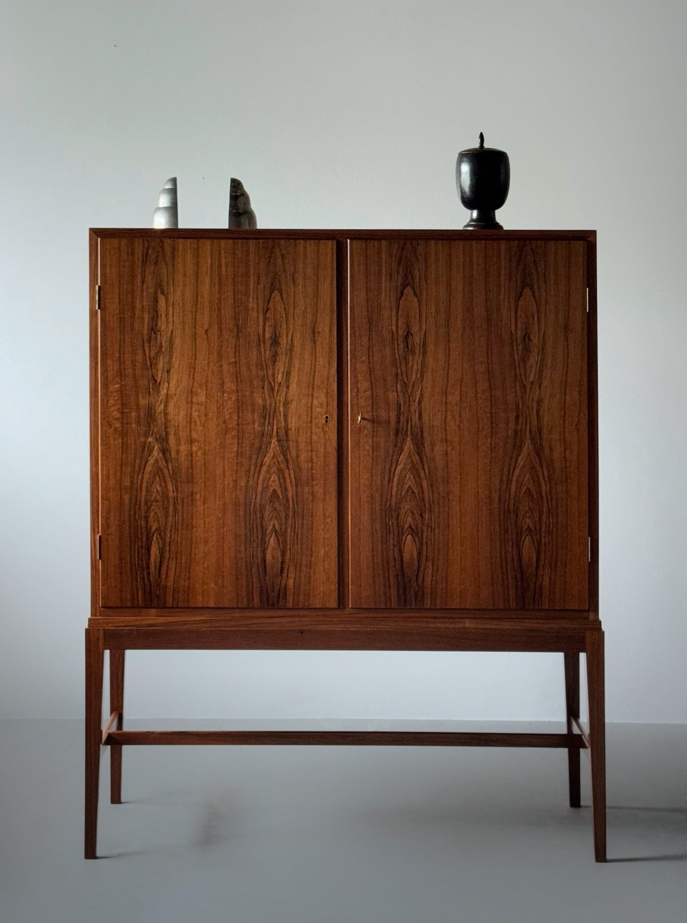 Danish Modern Rosewood Cabinet, Denmark, 1940s