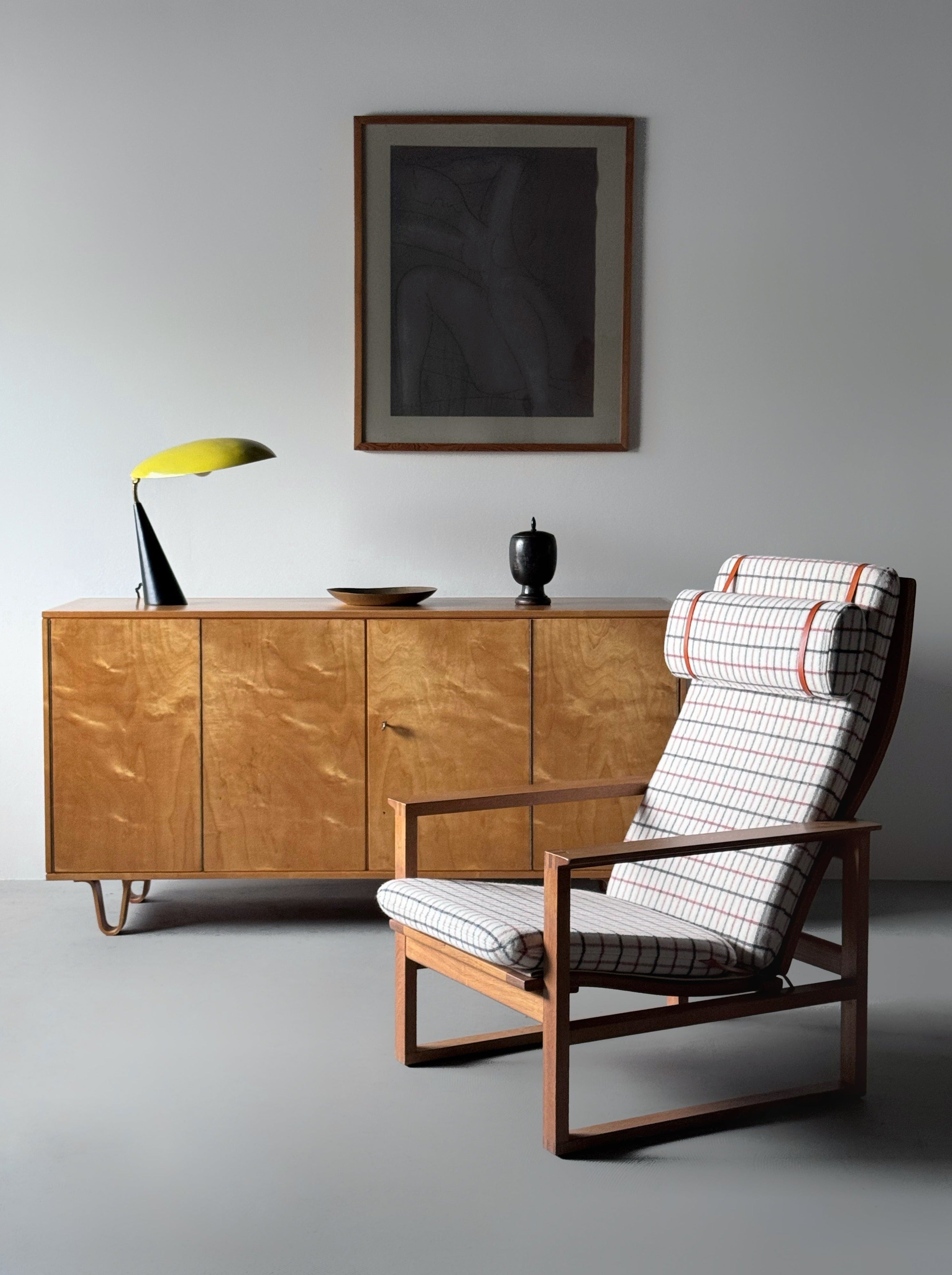 Model 2254 High-back Chair by Børge Mogensen
