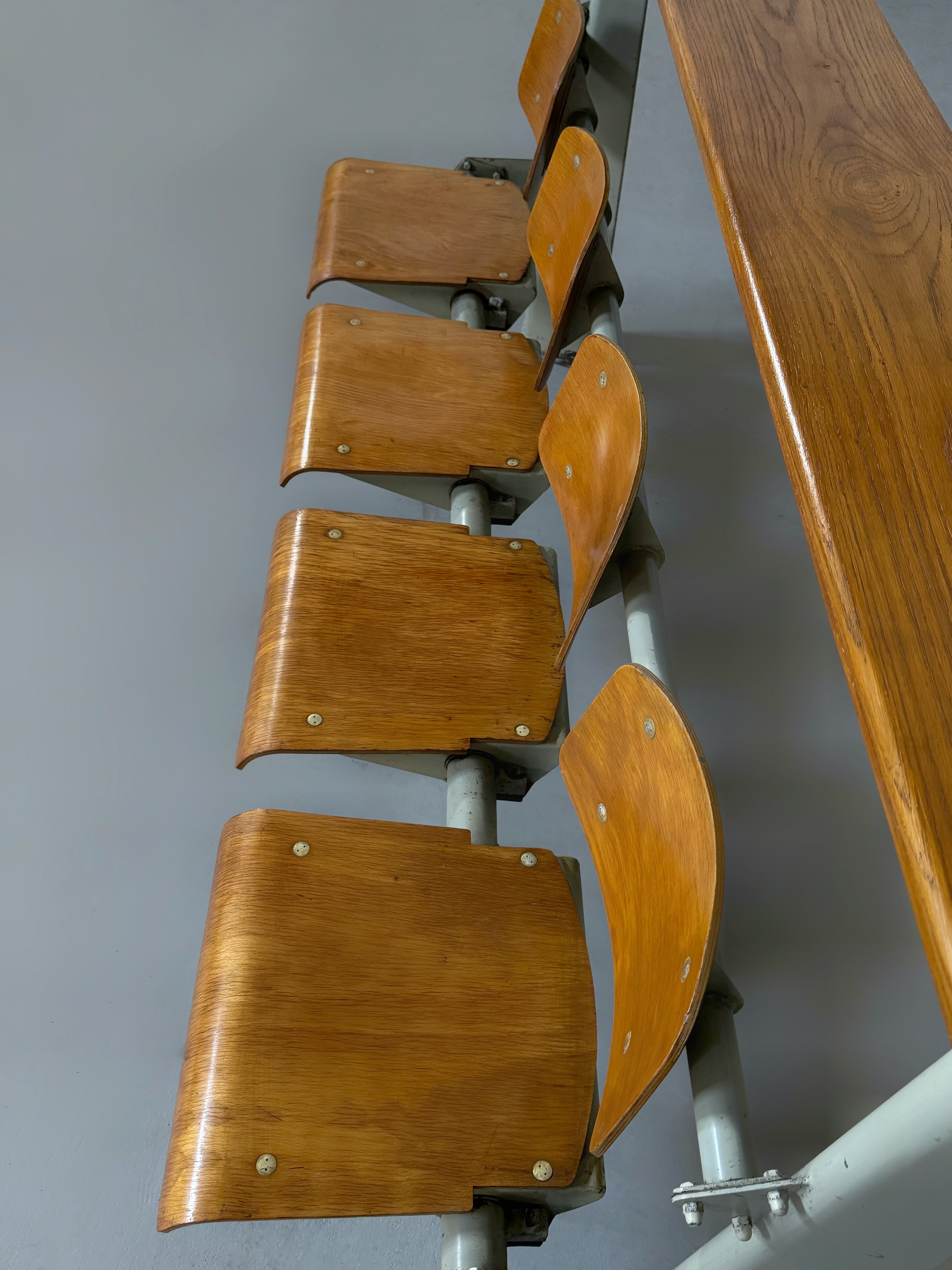 Amphitheater bench by Jean Prouvé, France 1960s