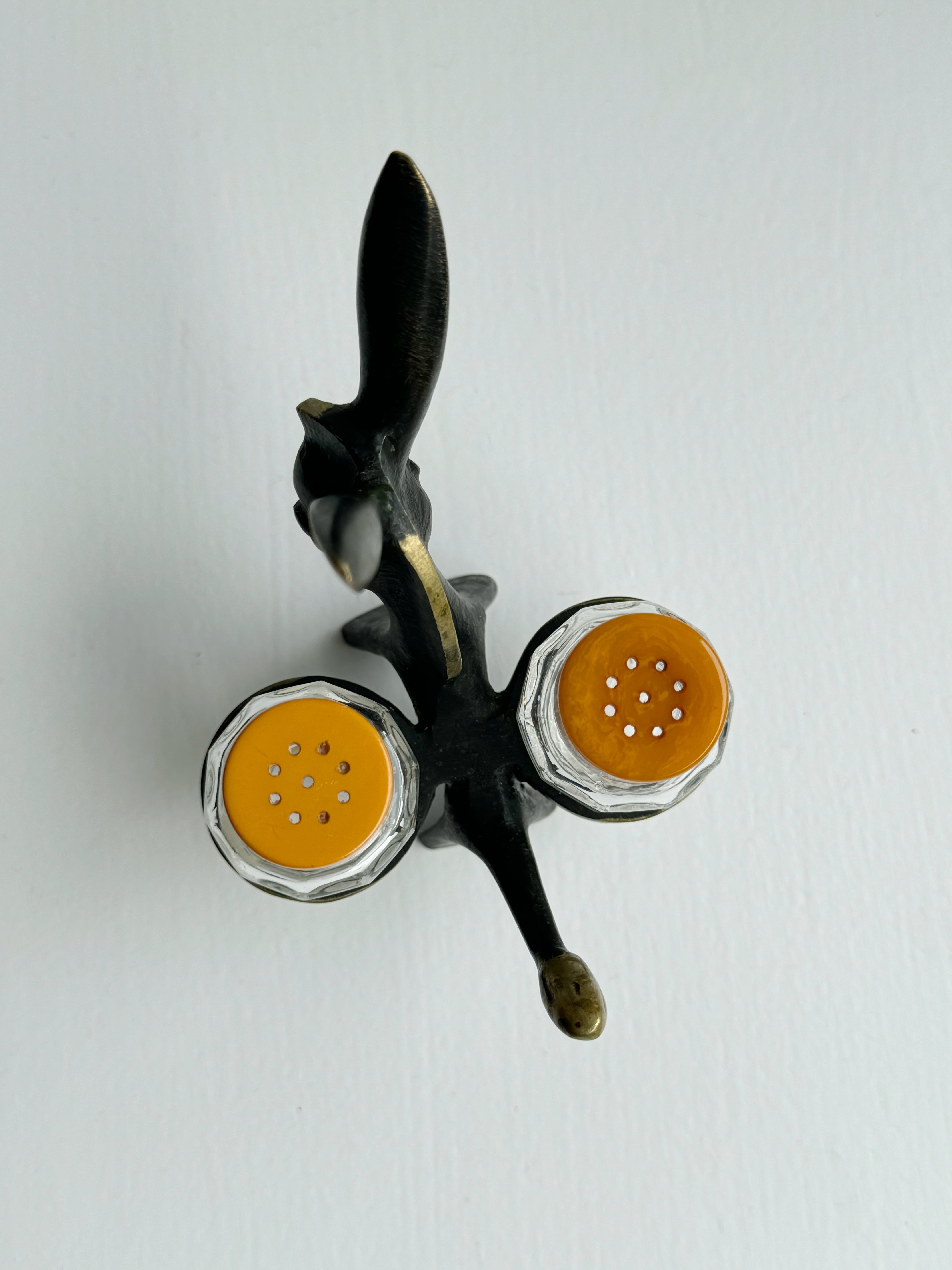 Donkey Salt and Pepper Shaker Set by Walter Bosse for Hertha Baller, Austria 1950s