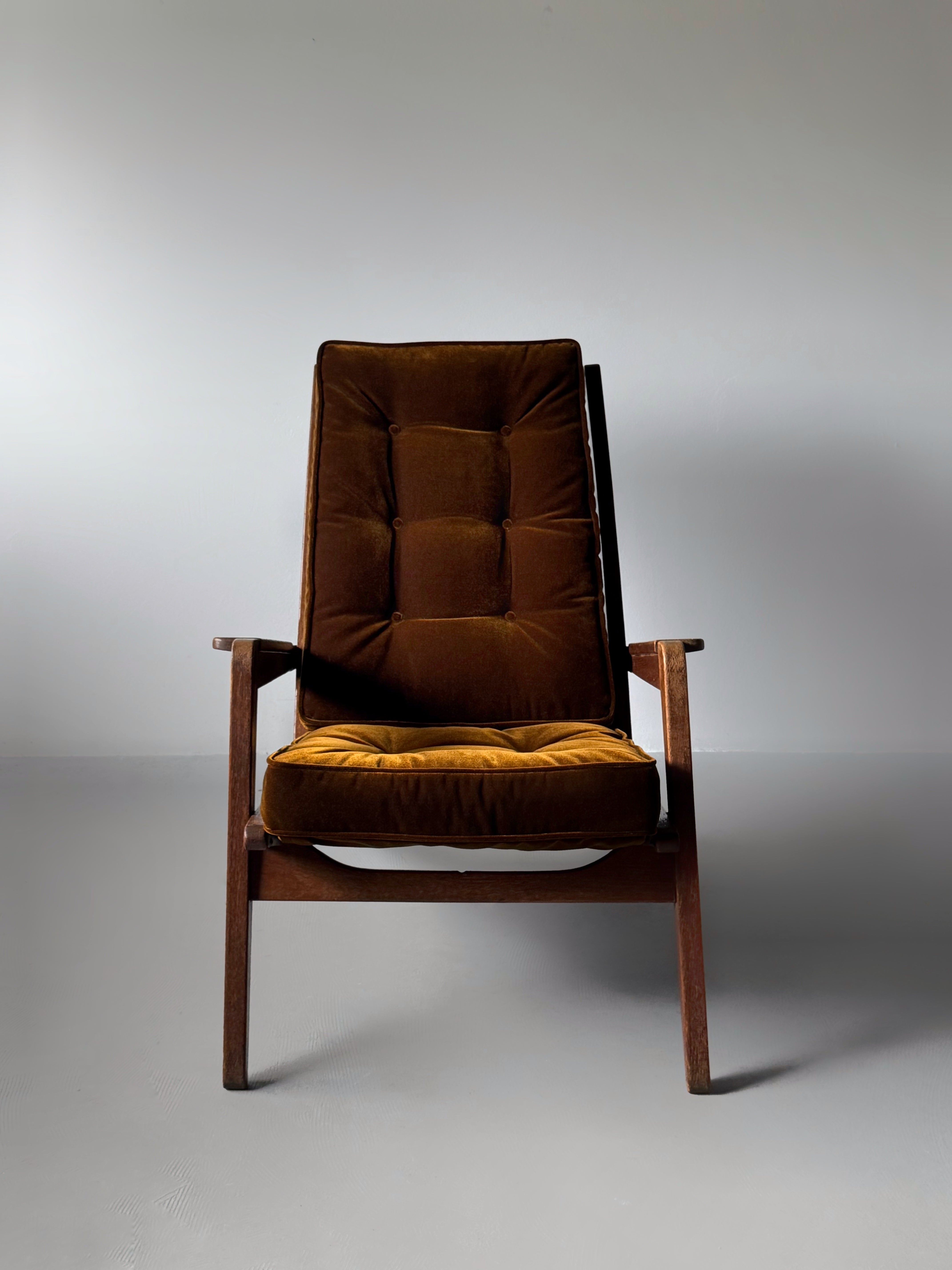 FS 105 Lounge Chair by Pierre Guariche for Airborne, France 1950s