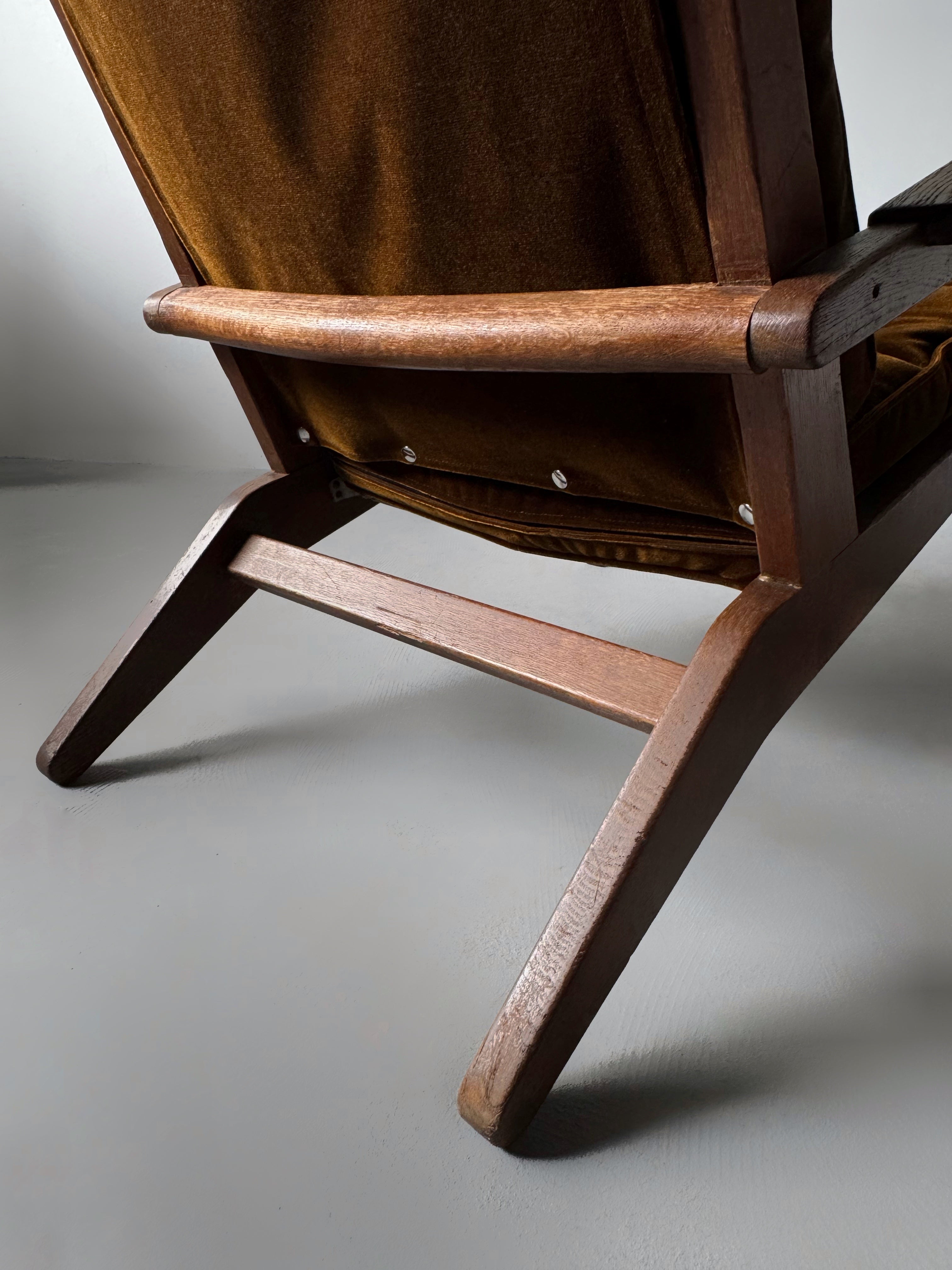 FS 105 Lounge Chair by Pierre Guariche for Airborne, France 1950s