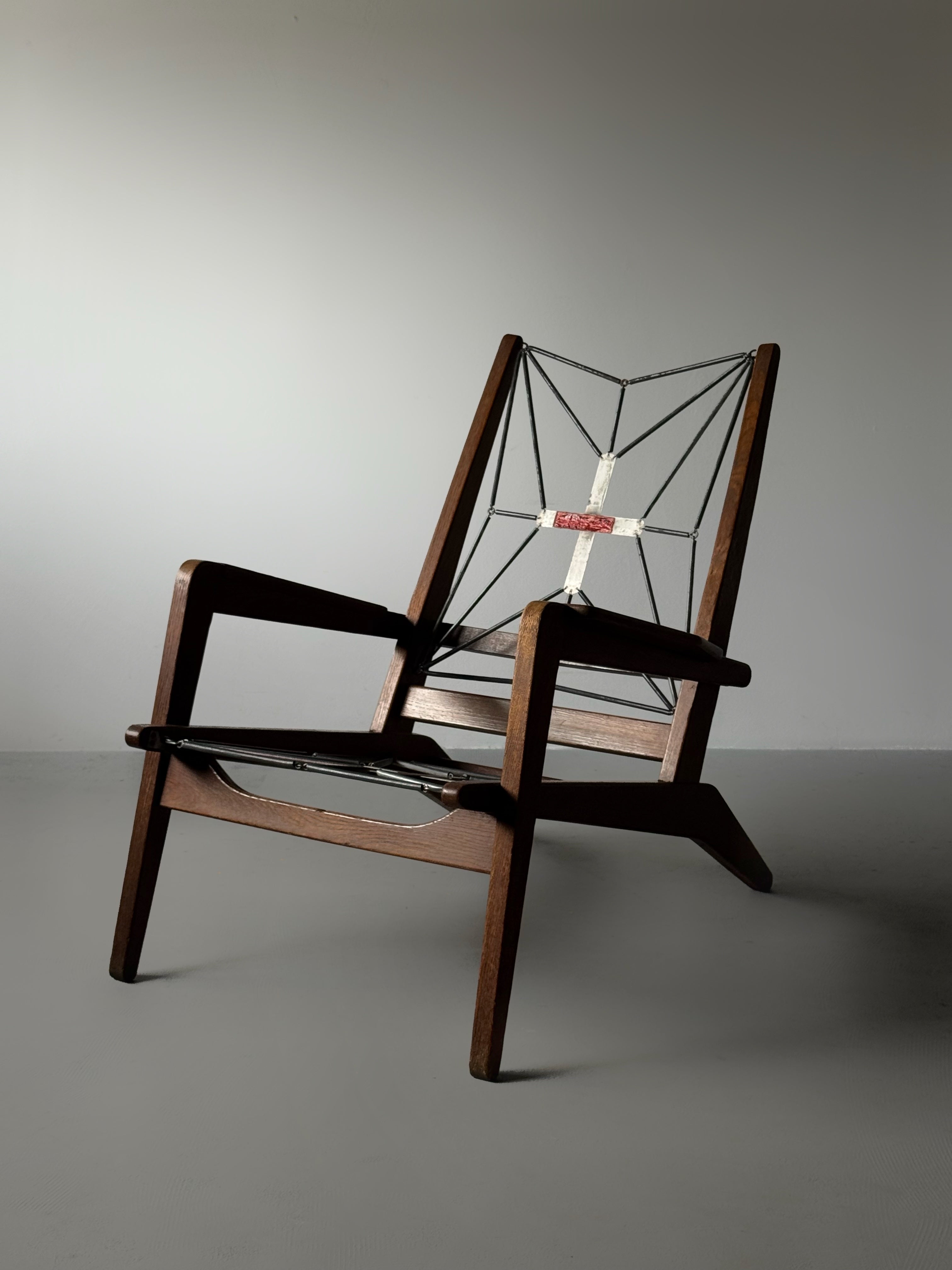 FS 105 Lounge Chair by Pierre Guariche for Airborne, France 1950s