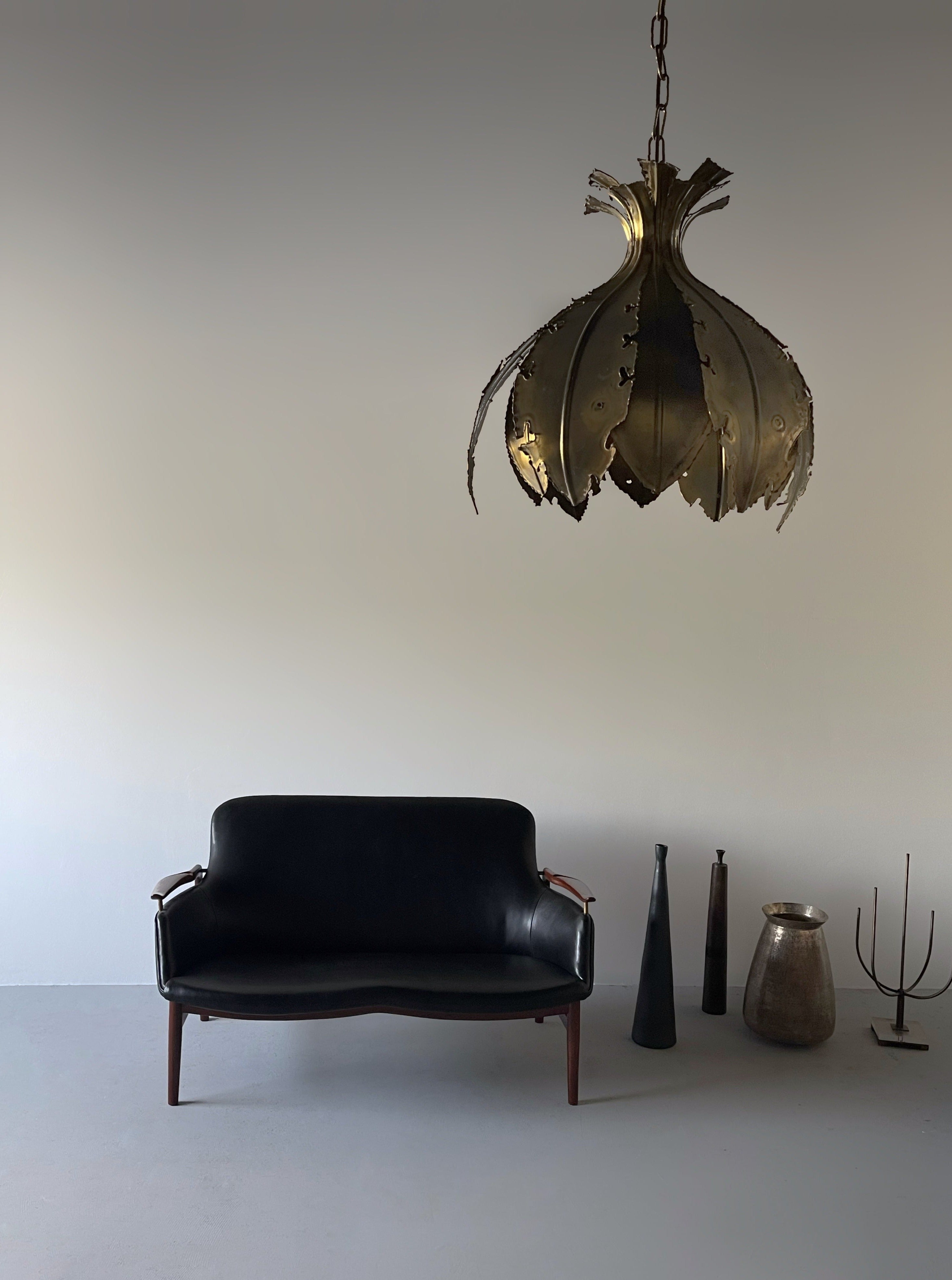 Brutalist Model 6395 Pendant Lamp by Svend Aage Holm Sørensen