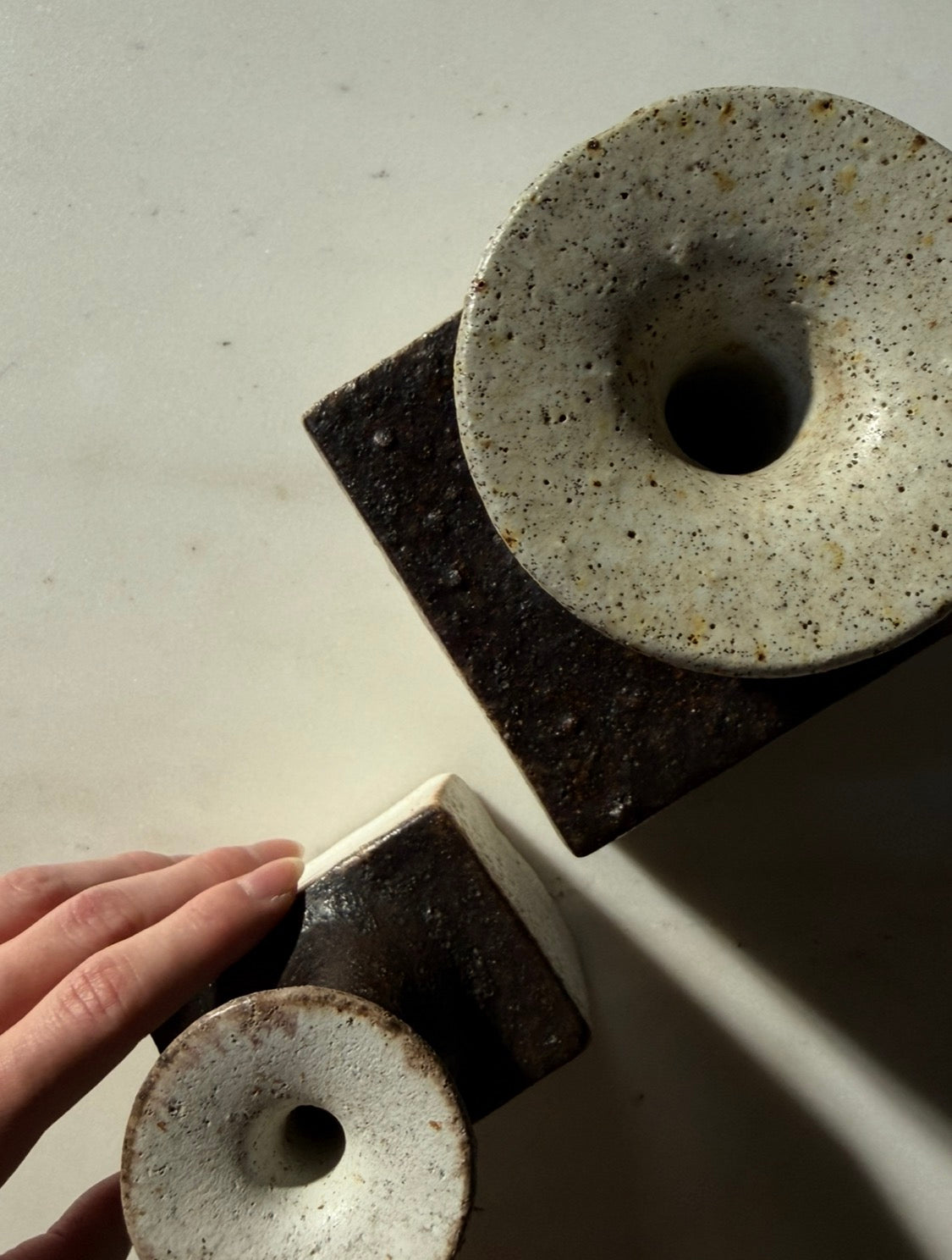 Set of Ceramic Vases by Bruno Gambone, 1960s
