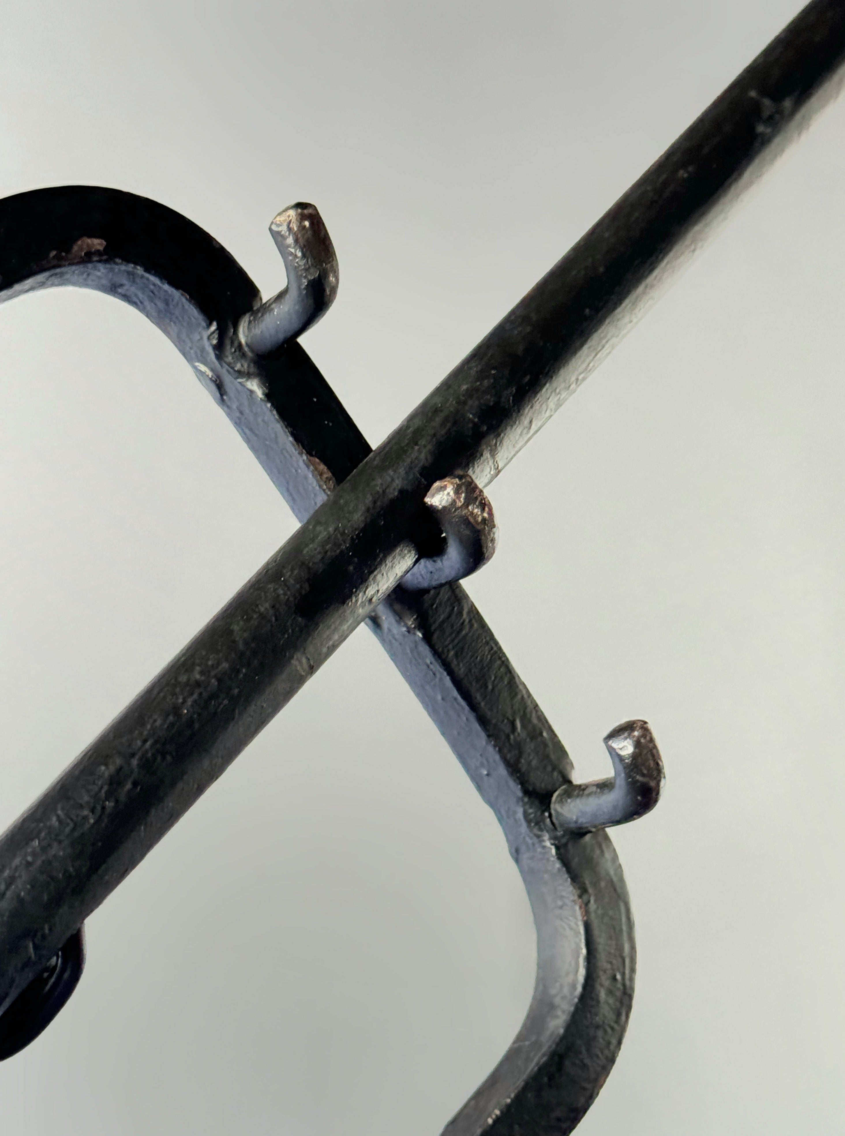 French Wrought Iron Floor Lamp