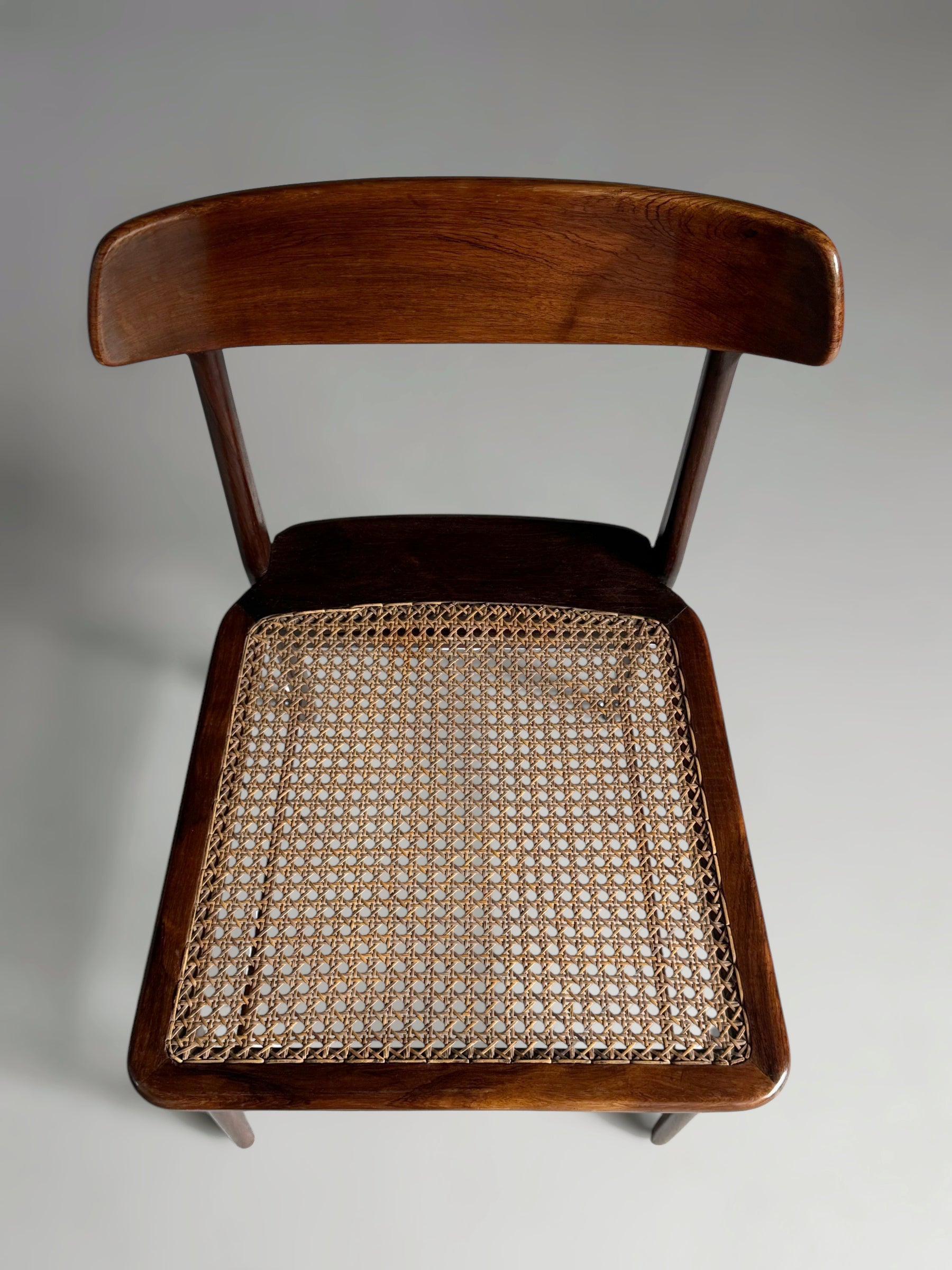 "Alex" Round Dining Table and ”Lucio” chairs by Sergio Rodrigues, Brazil 1960