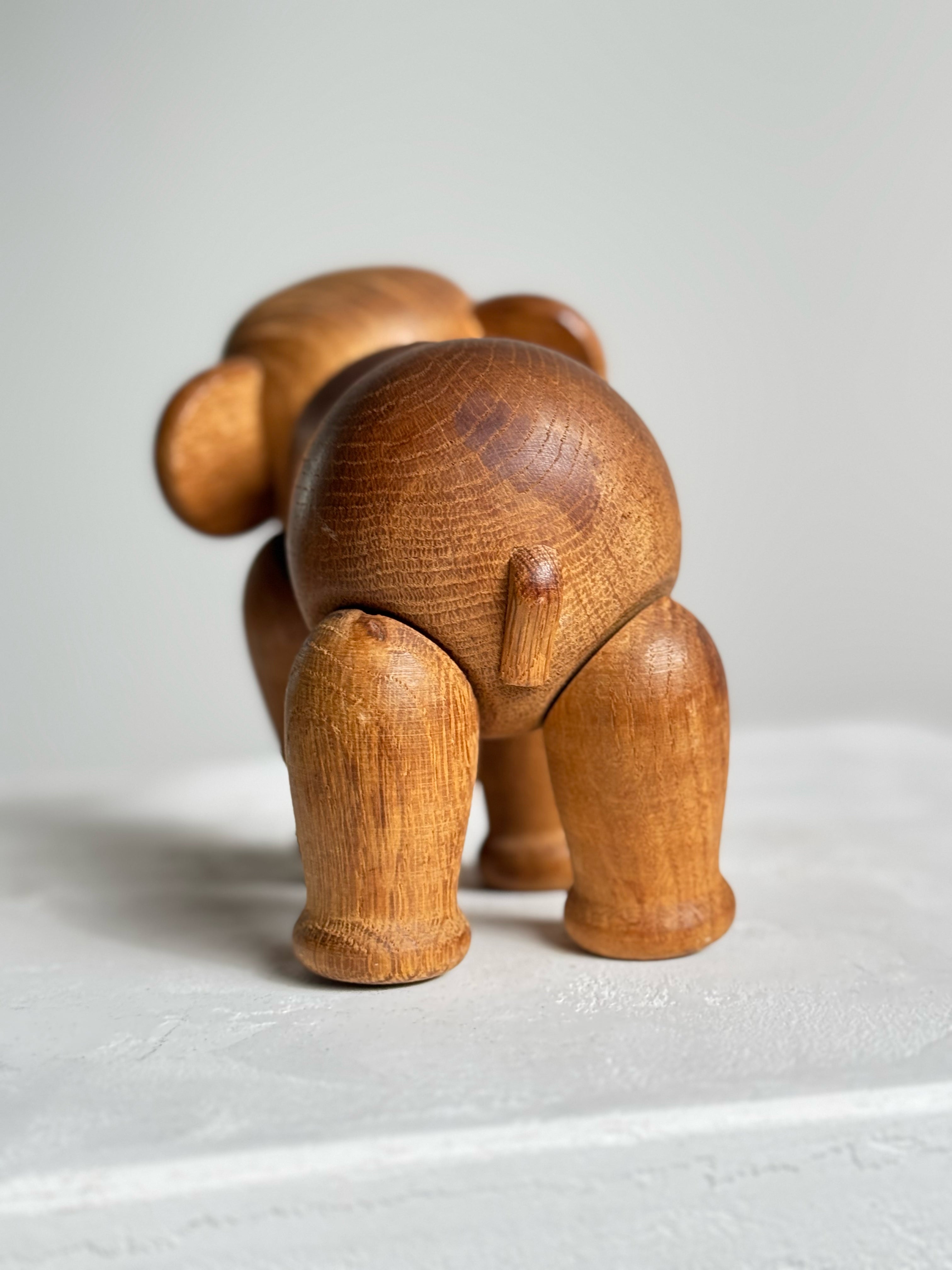 Kay Bojesen Wooden Elephant Made in Denmark