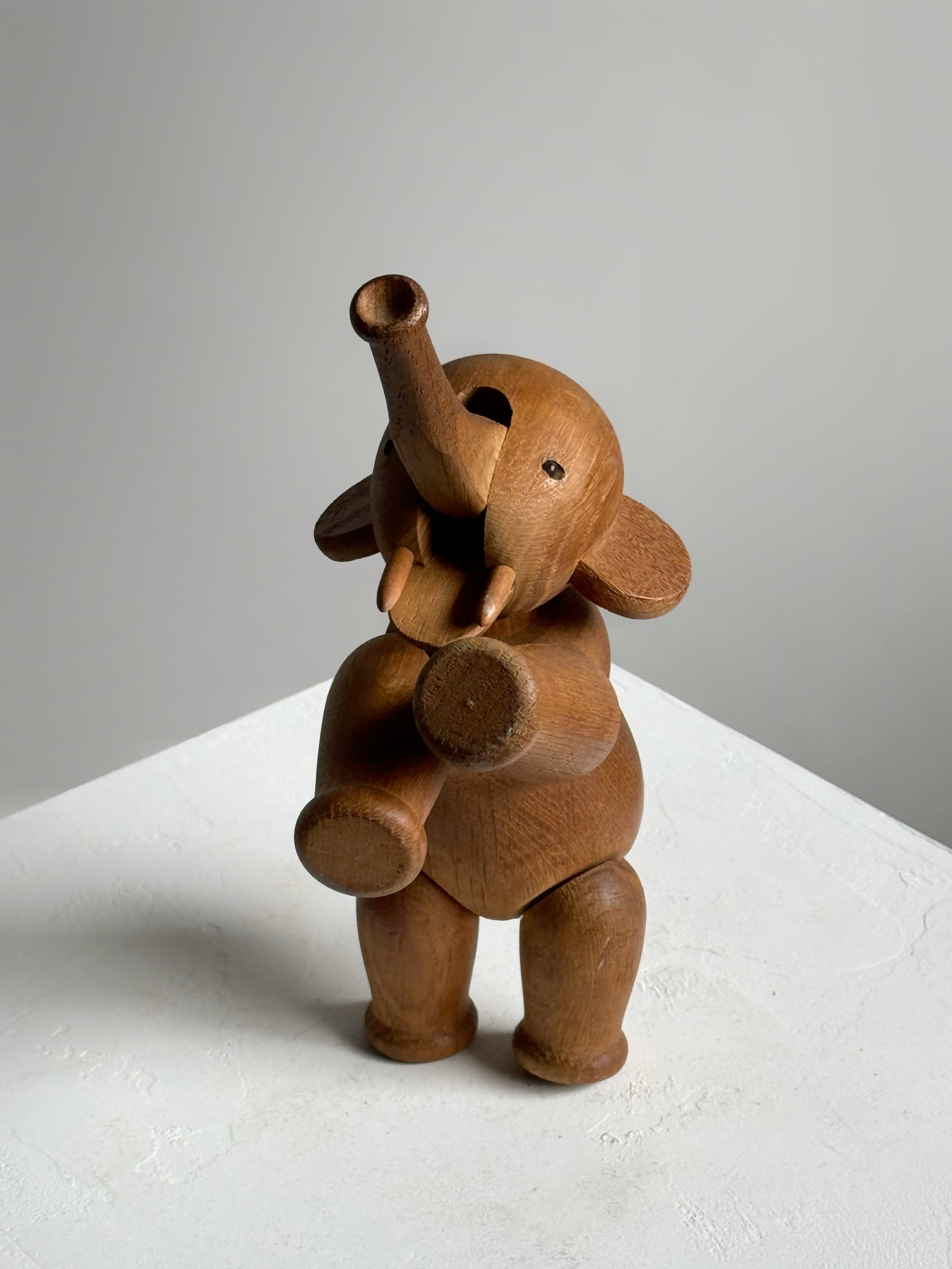 Kay Bojesen Wooden Elephant Made in Denmark