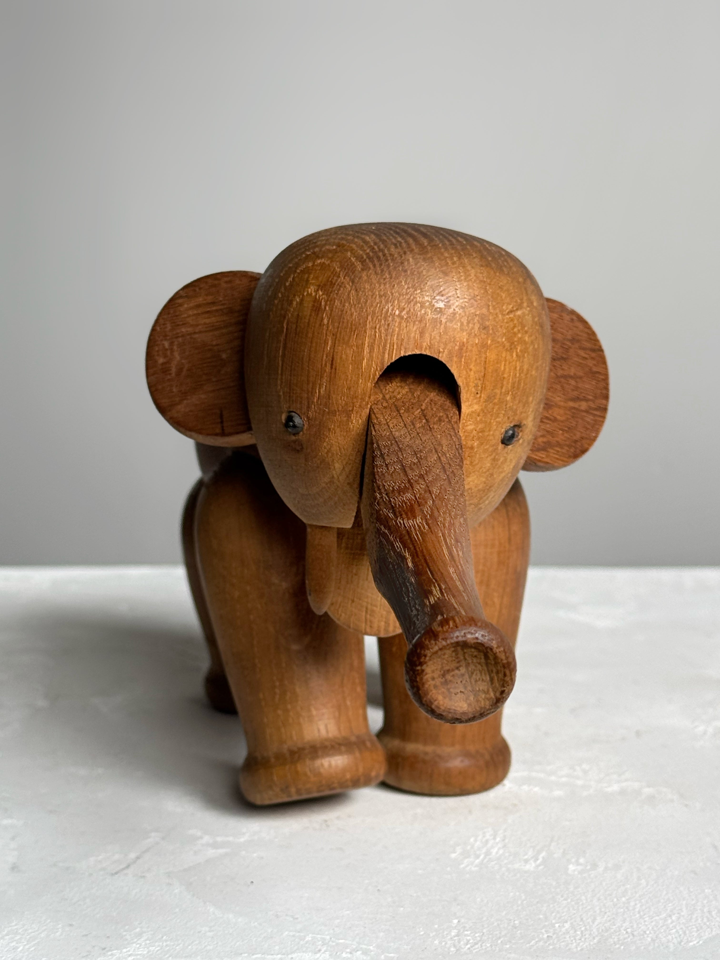 Kay Bojesen Wooden Elephant Made in Denmark