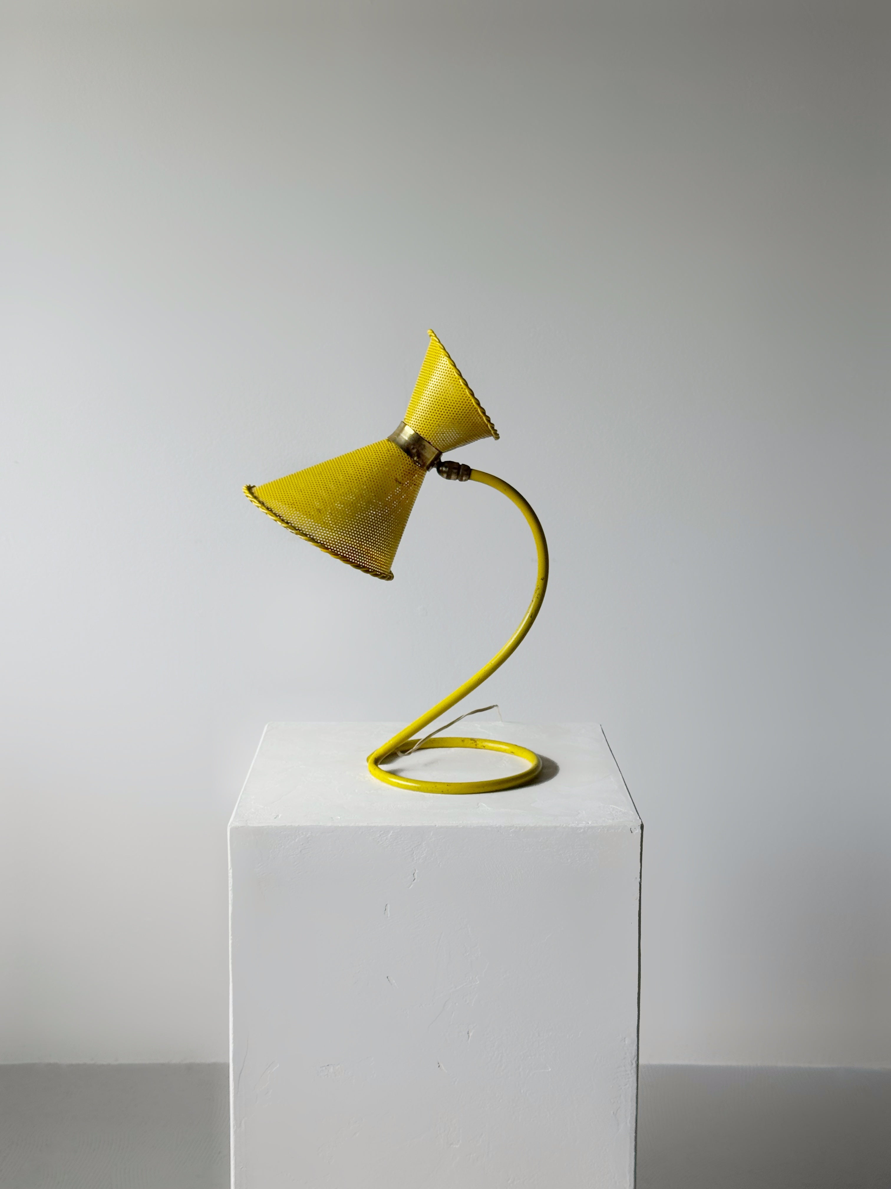 French Table Lamp by Mathieu Matégot, 1950s