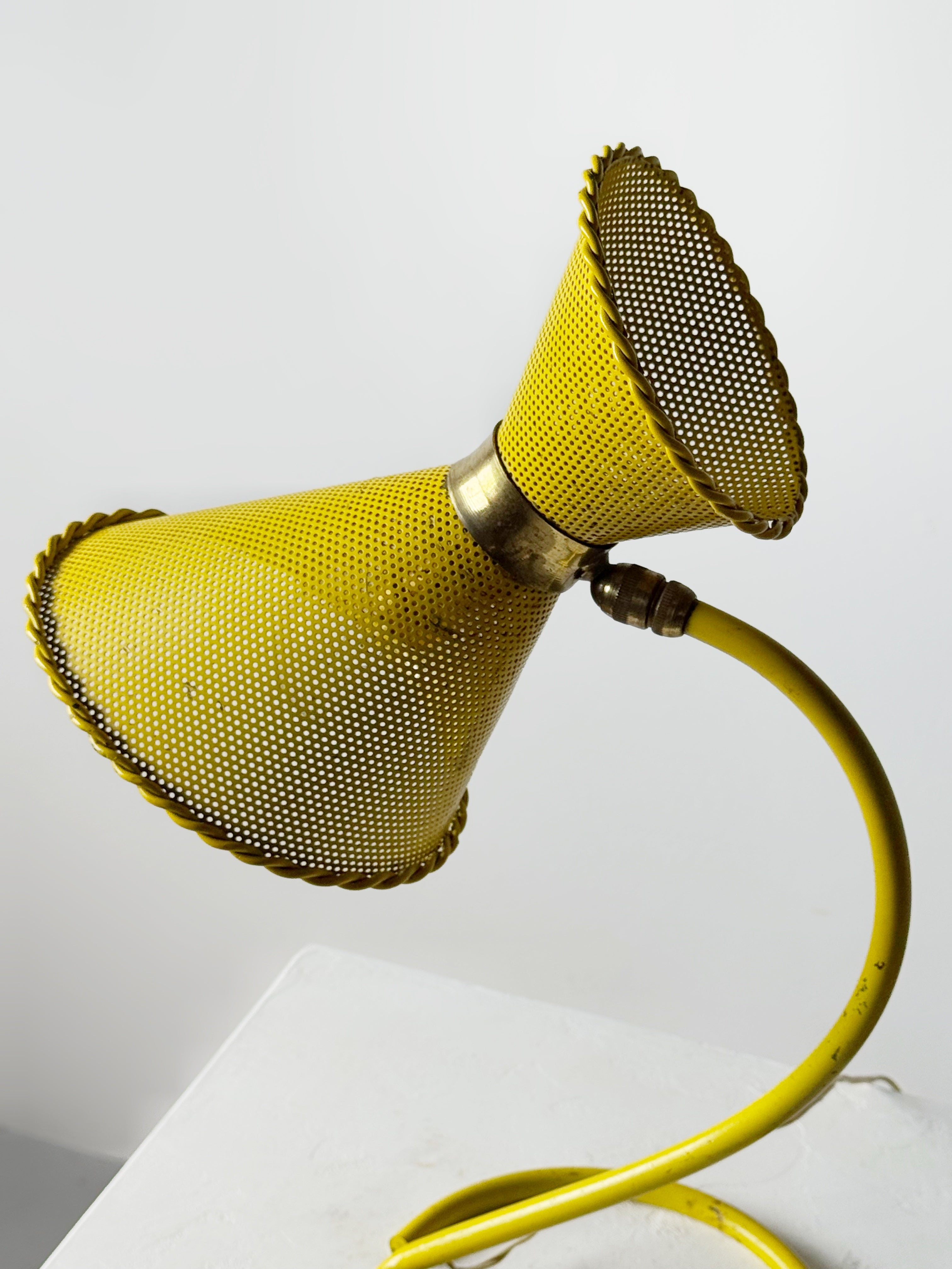 French Table Lamp by Mathieu Matégot, 1950s