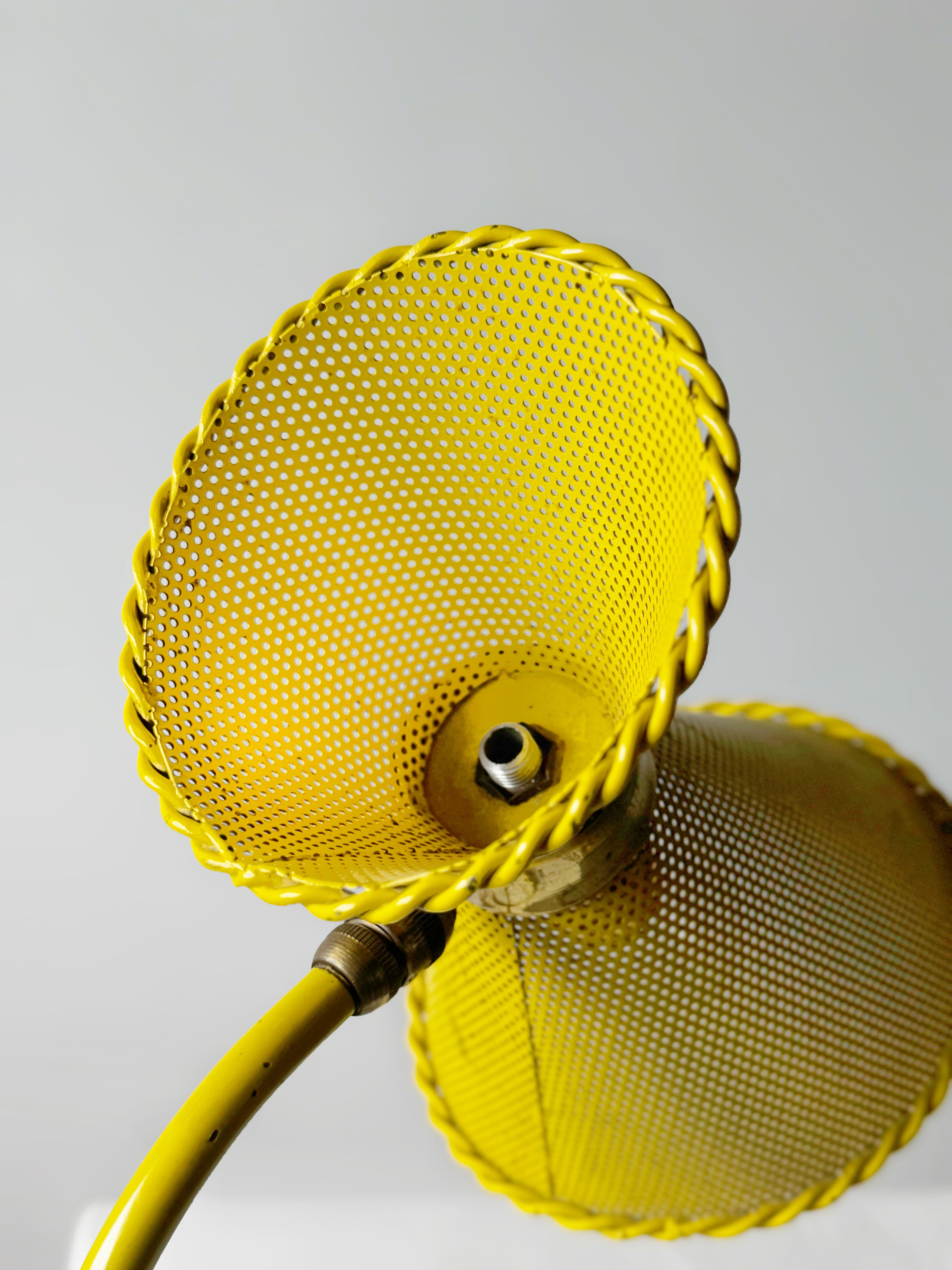 French Table Lamp by Mathieu Matégot, 1950s