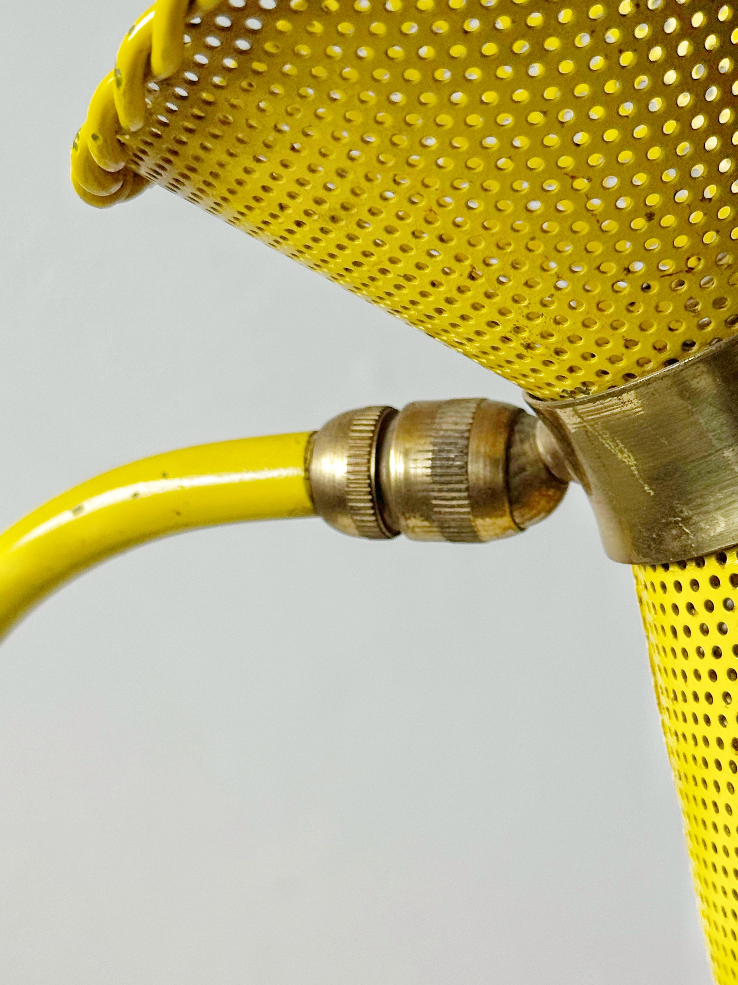 French Table Lamp by Mathieu Matégot, 1950s
