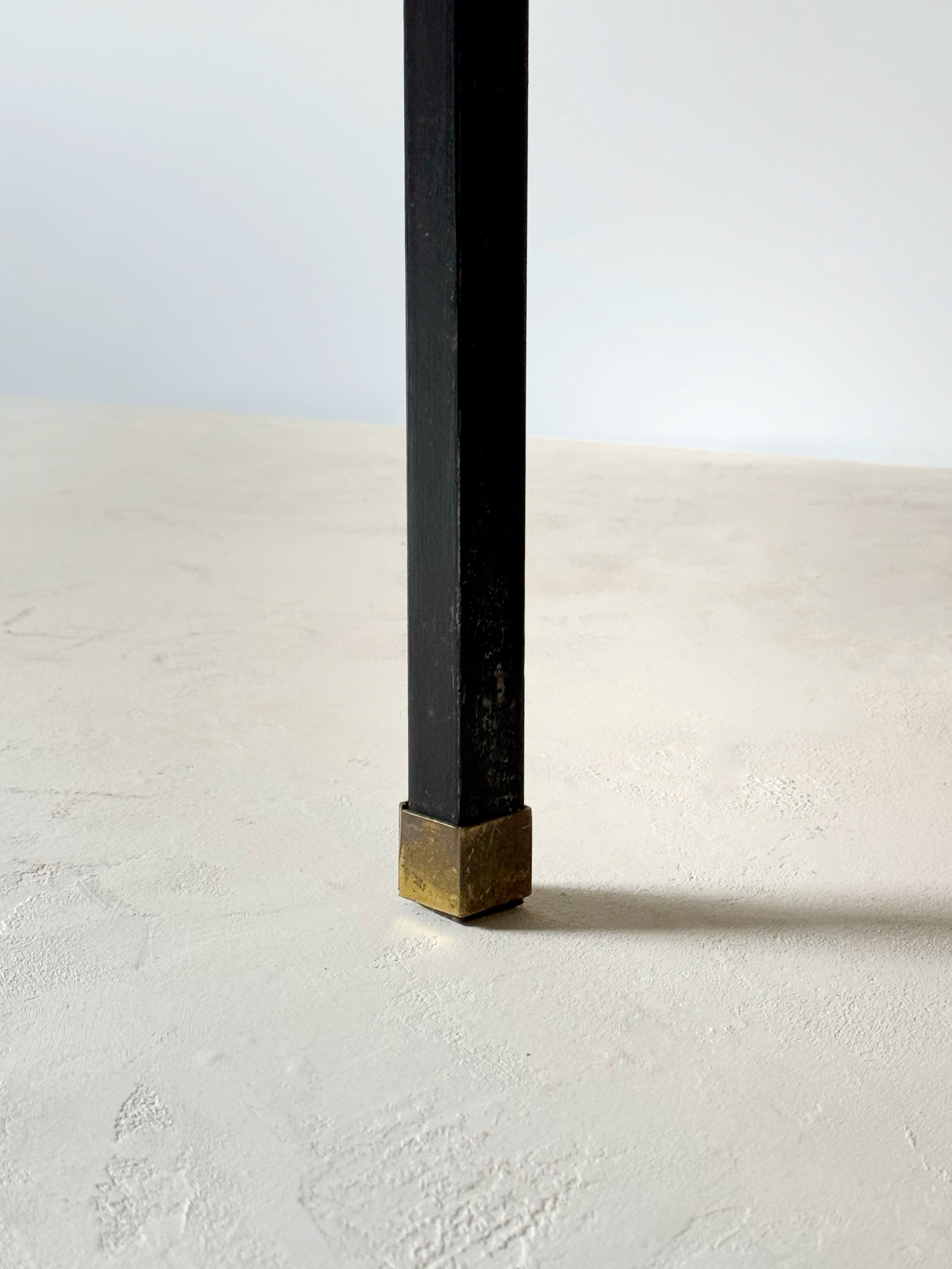 Travertine Table by Jean Rispal 1950s