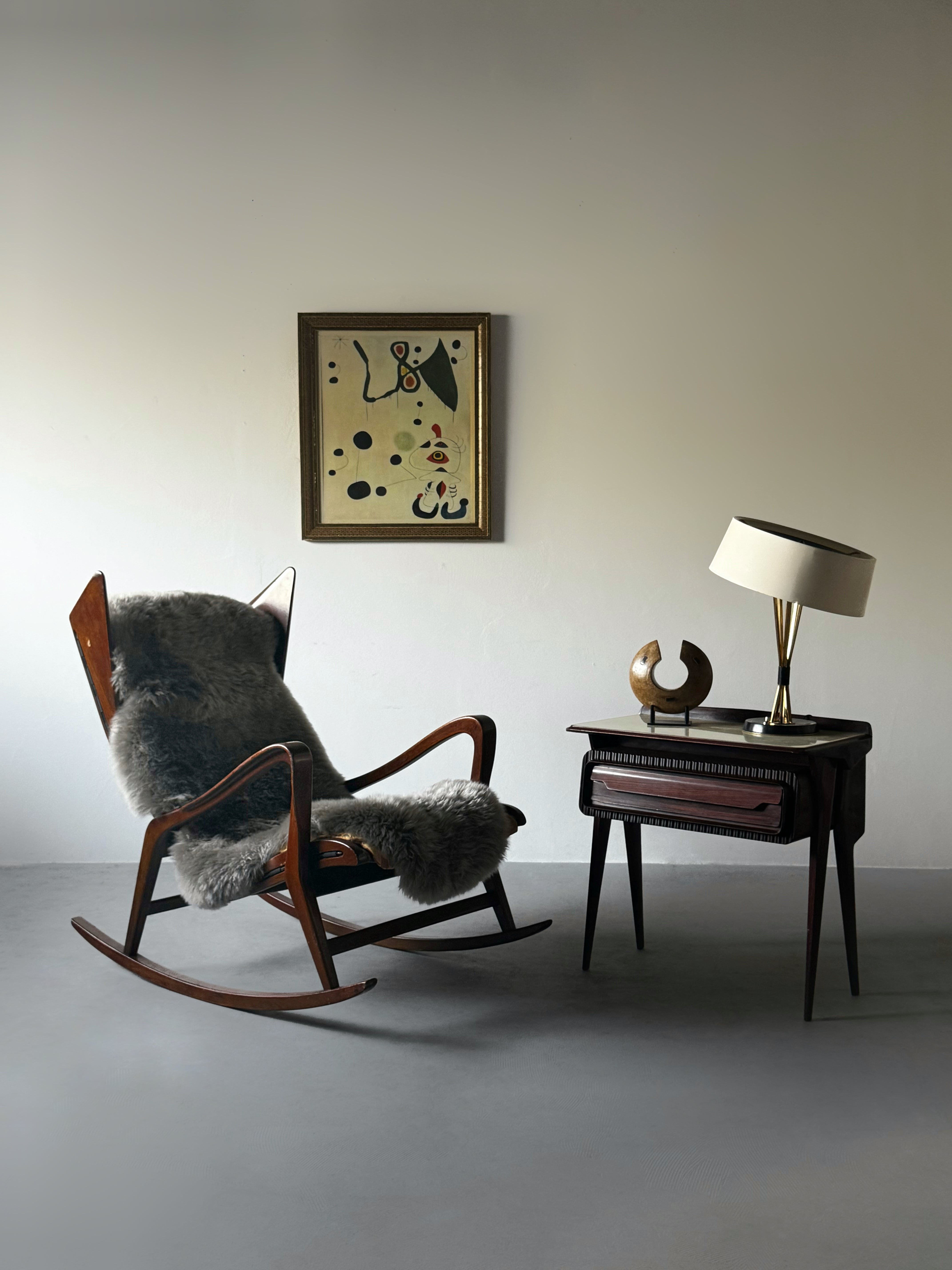 Bedside table by Vittorio Dassi, Italia 1950s