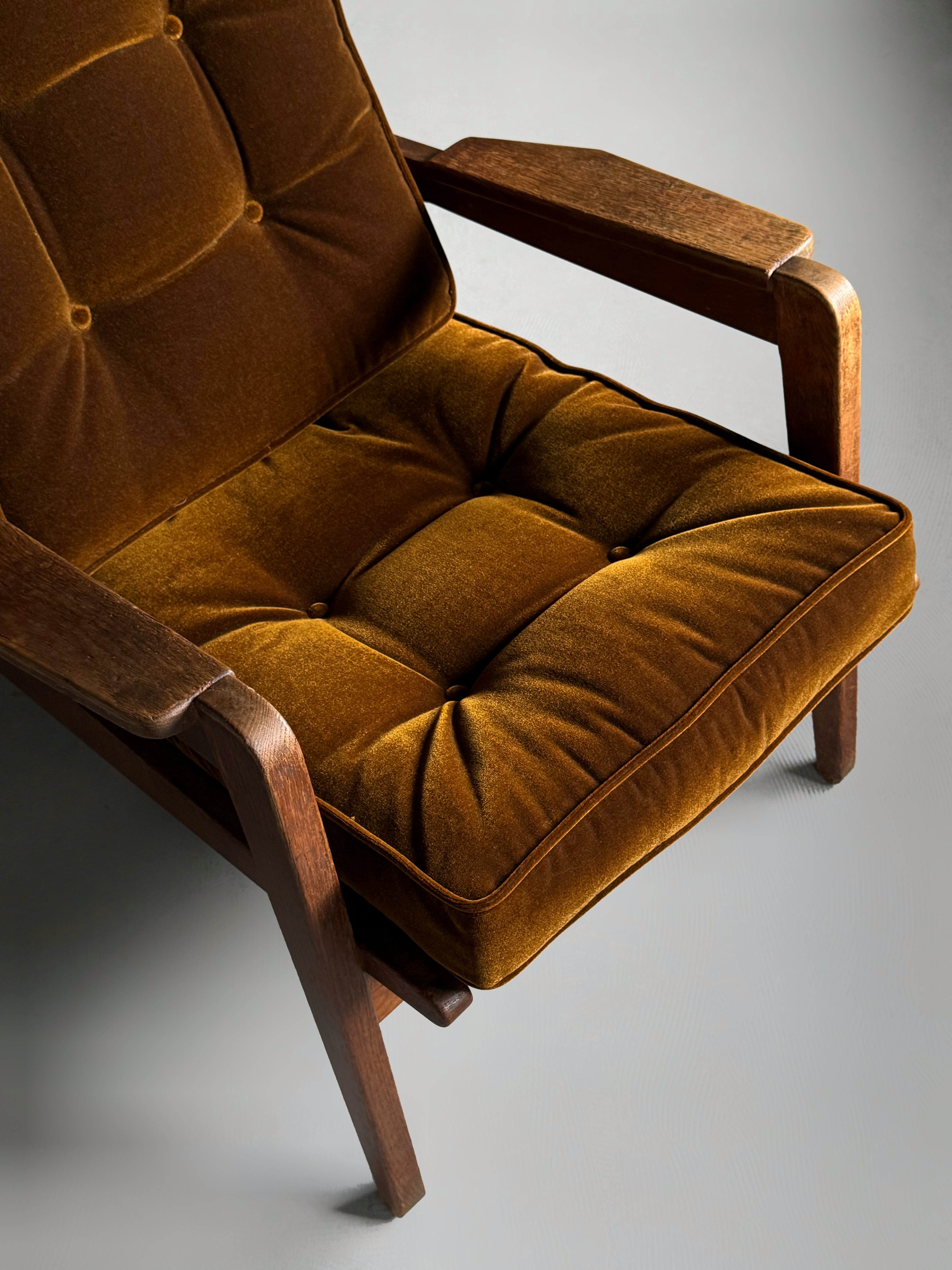 FS 105 Lounge Chair by Pierre Guariche for Airborne, France 1950s