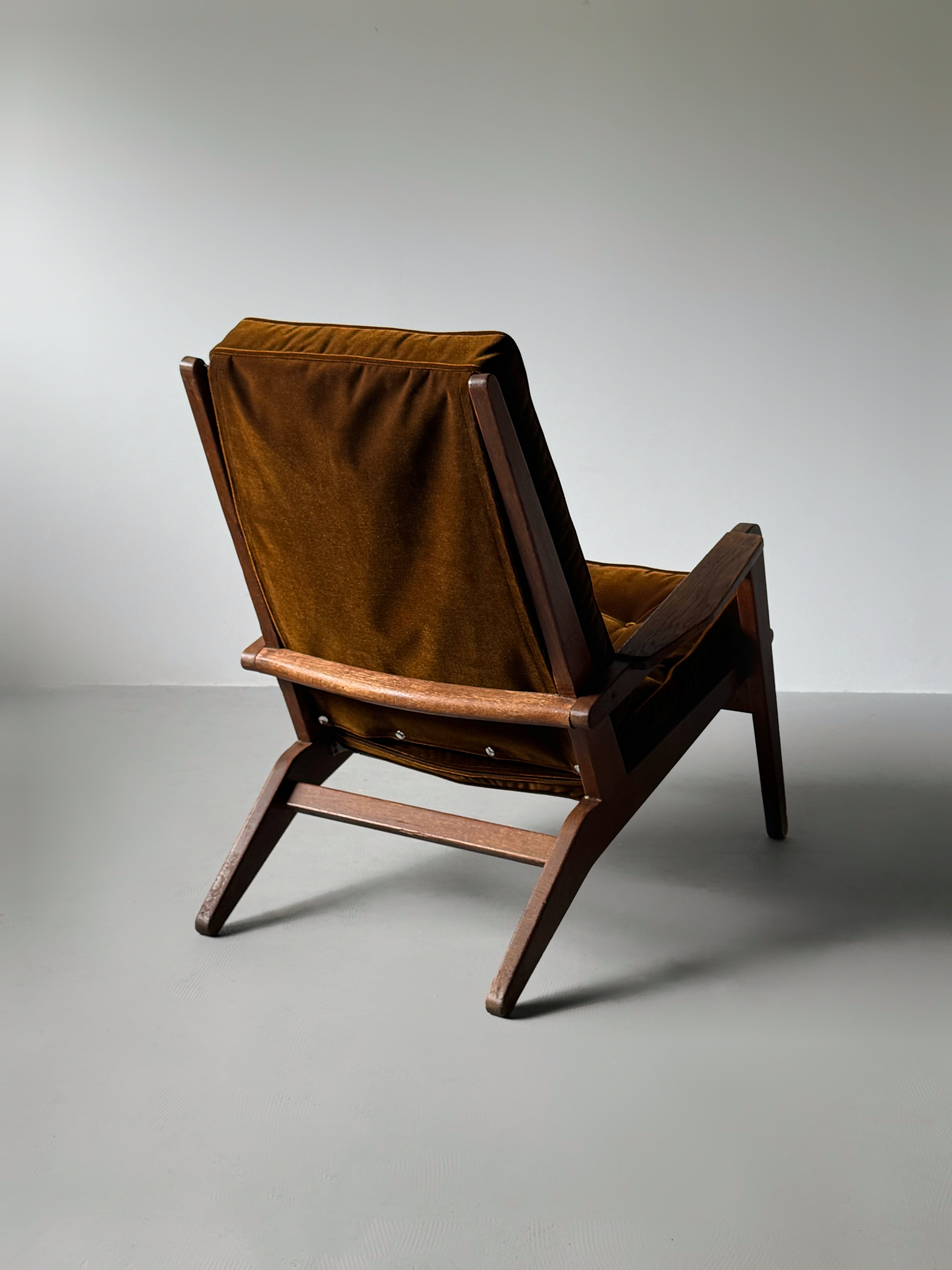 FS 105 Lounge Chair by Pierre Guariche for Airborne, France 1950s