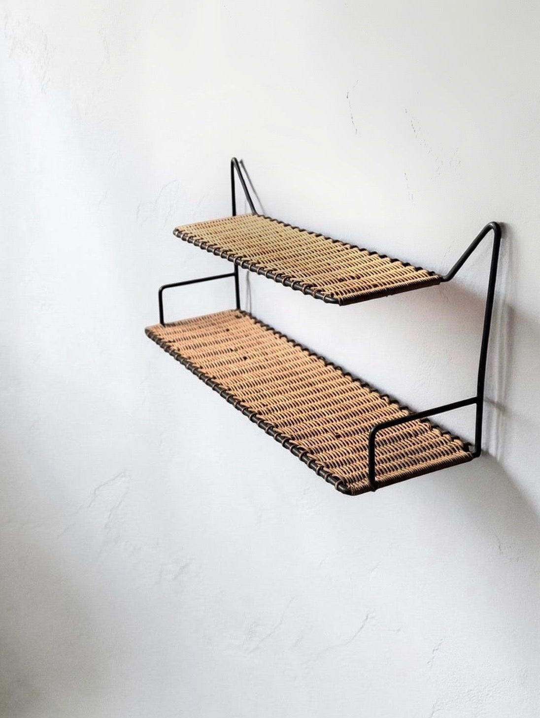 Mid Century Wall Shelf attributed to Raoul Guys, France 1950s