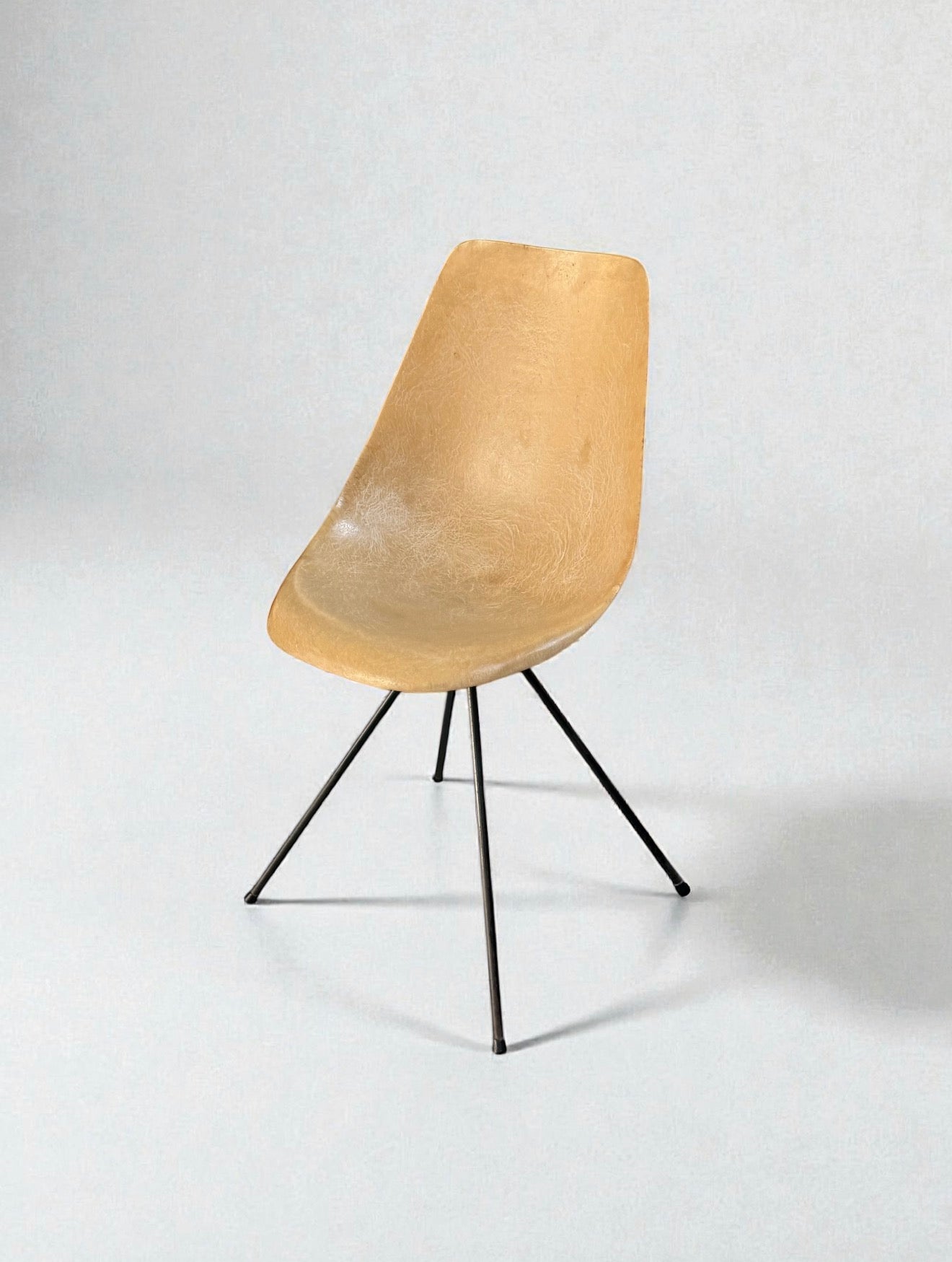 Fiberglass Chair by Jean-René Picard for S.E.T.A, France 1955
