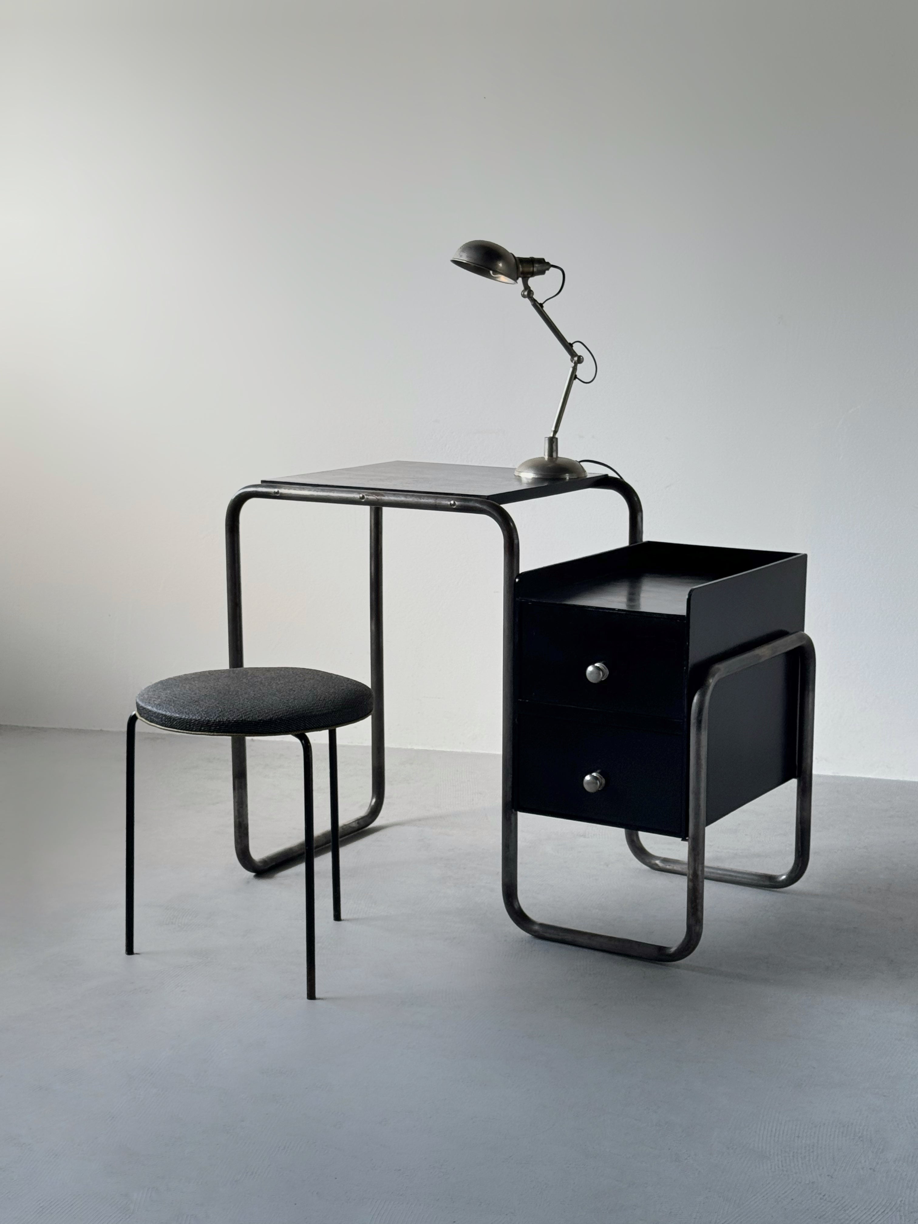 Bauhaus writing desk 1930s Made by Thonet