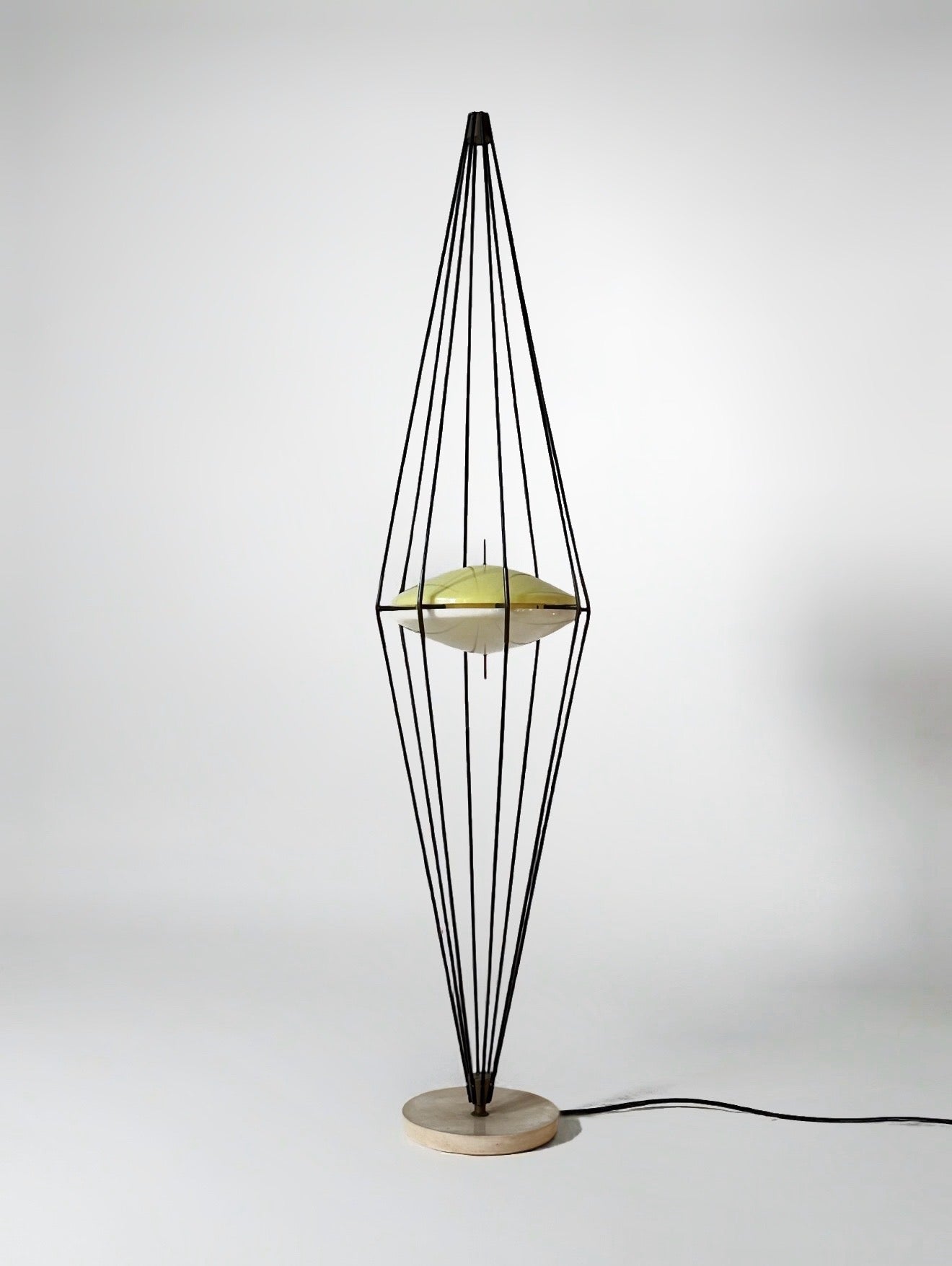 Siluro Floor Lamp by Angelo Lelii for Arredoluce, Italy 1957