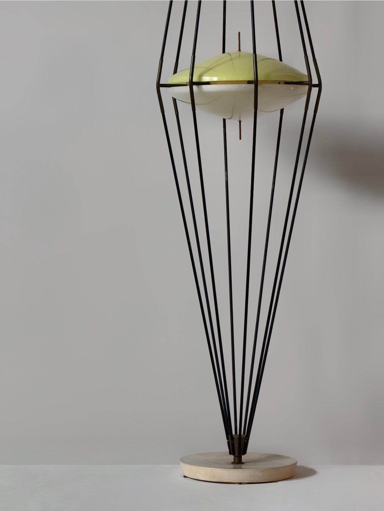 Siluro Floor Lamp by Angelo Lelii for Arredoluce, Italy 1957