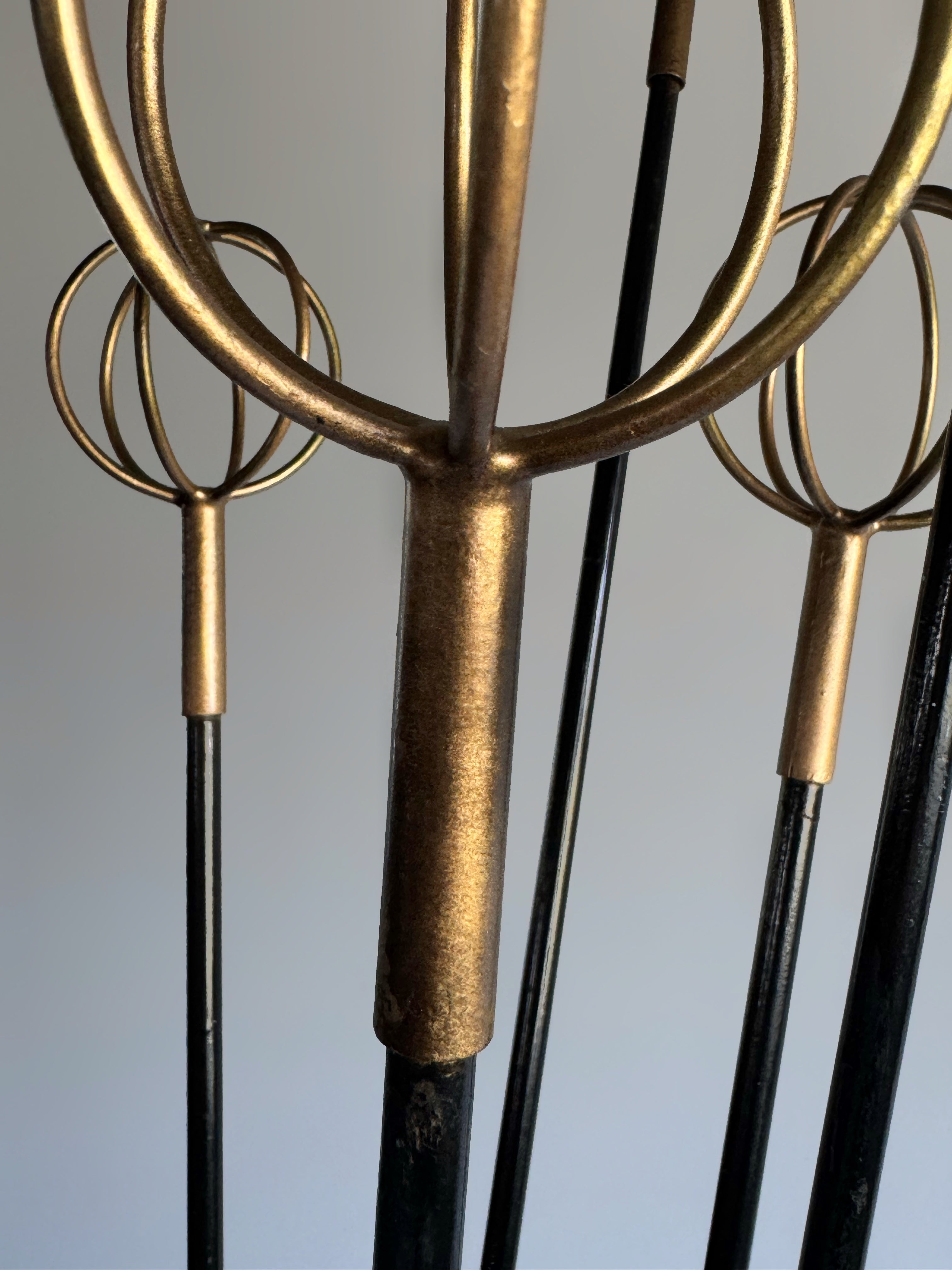 Astrolabe coat rack by Roger Feraud, France 1950