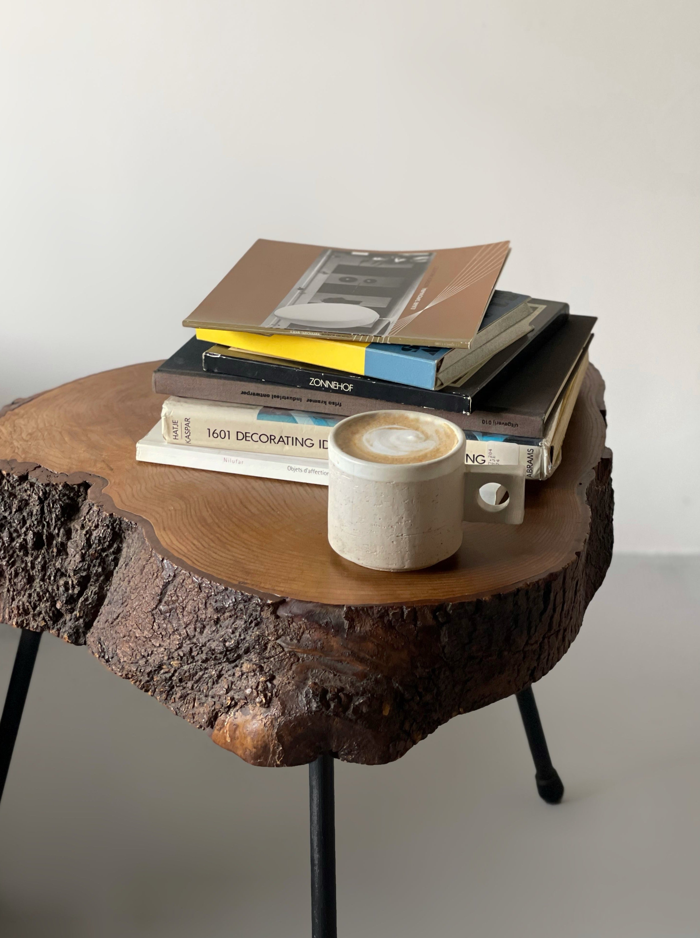 Tree Trunk Side Coffee Table, Austria, style Aubock 1950s