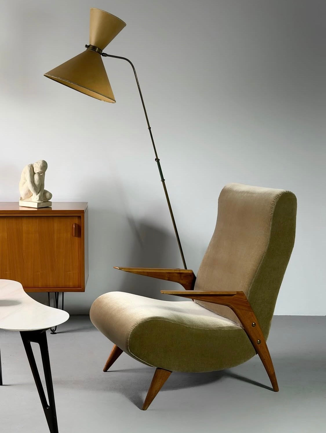 Deco-style Armchair, 1950s ITALY