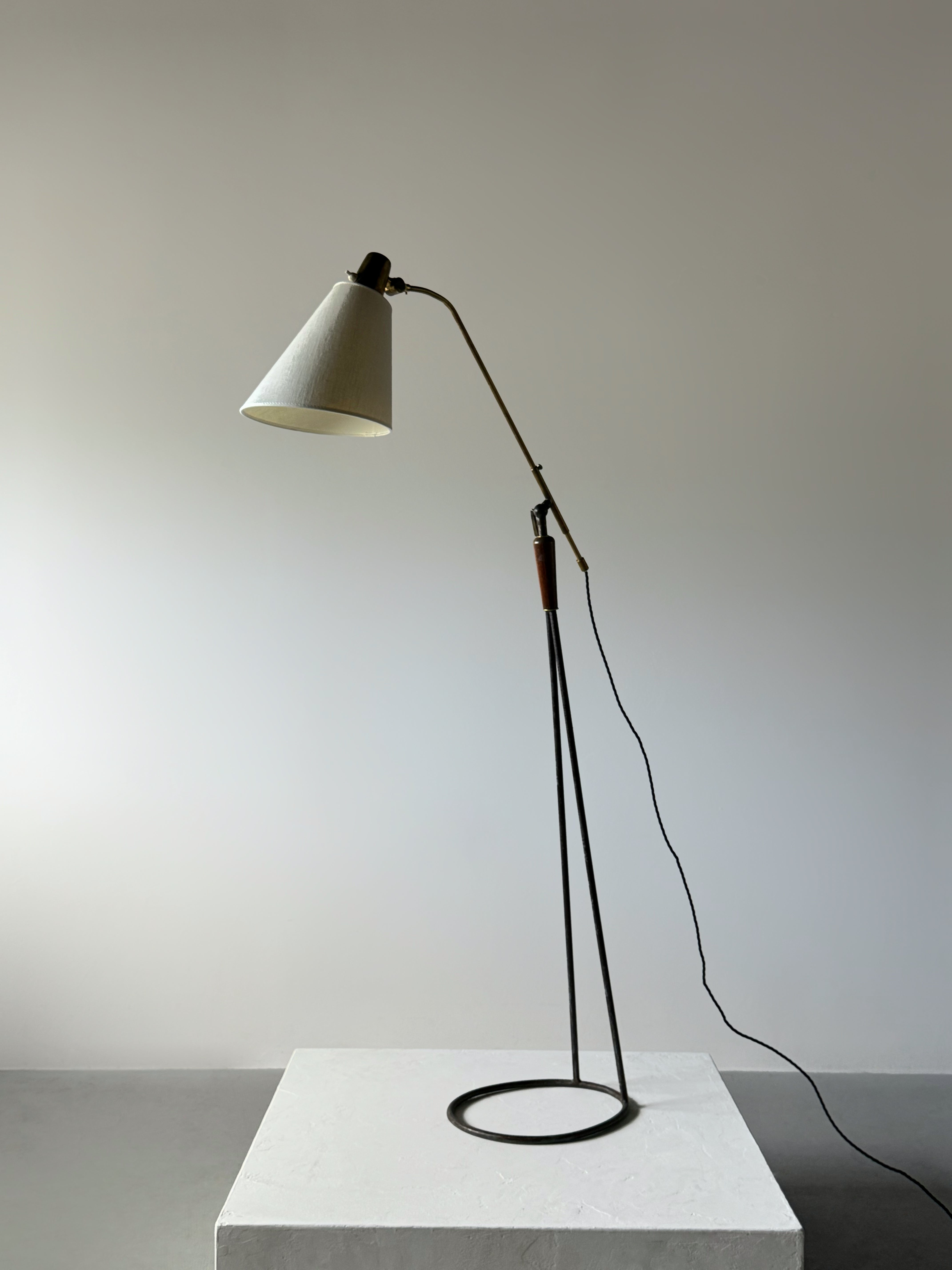 Floor Lamp Model 7069 by Falkenbergs 1950s