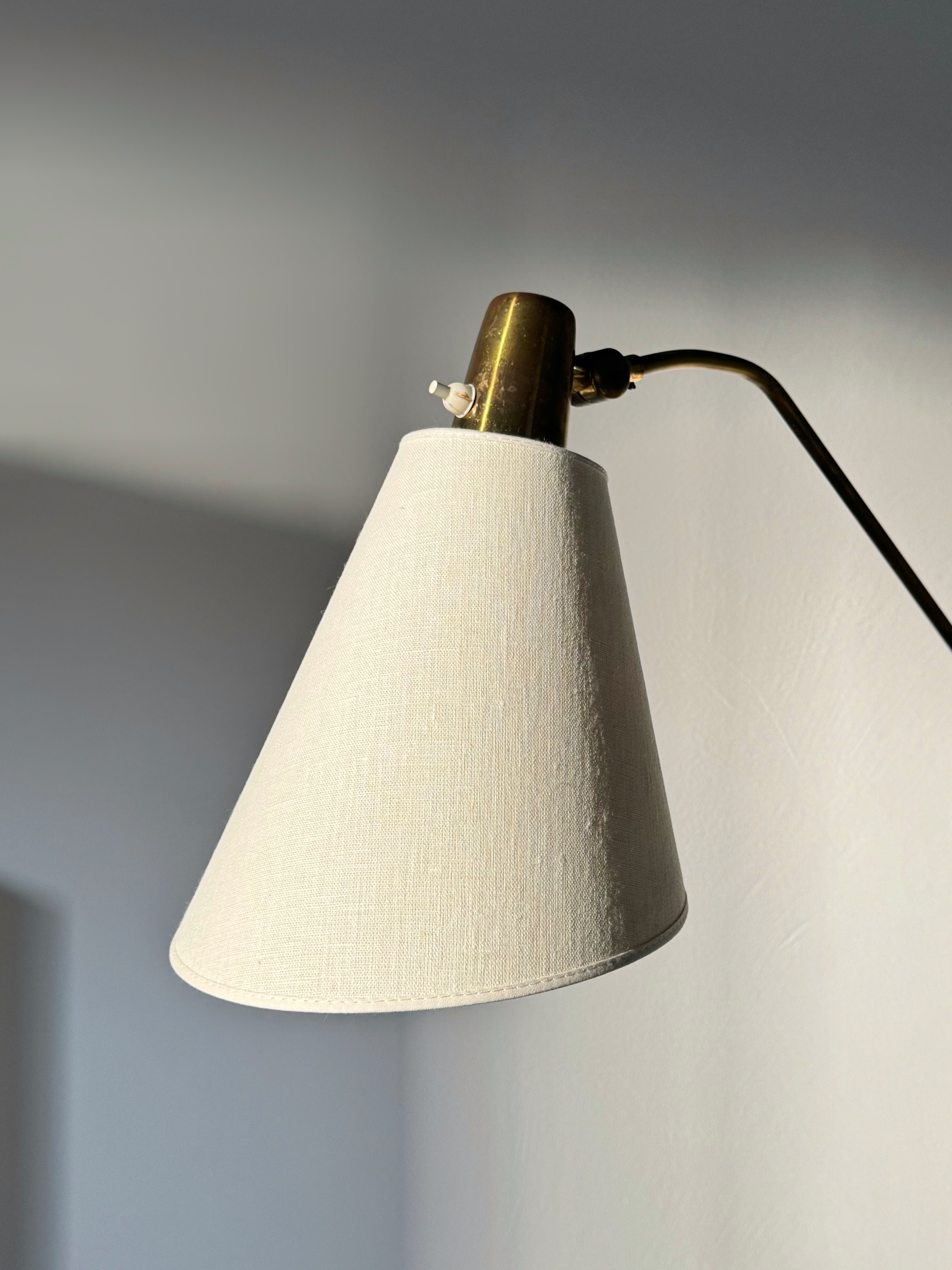 Floor Lamp Model 7069 by Falkenbergs 1950s