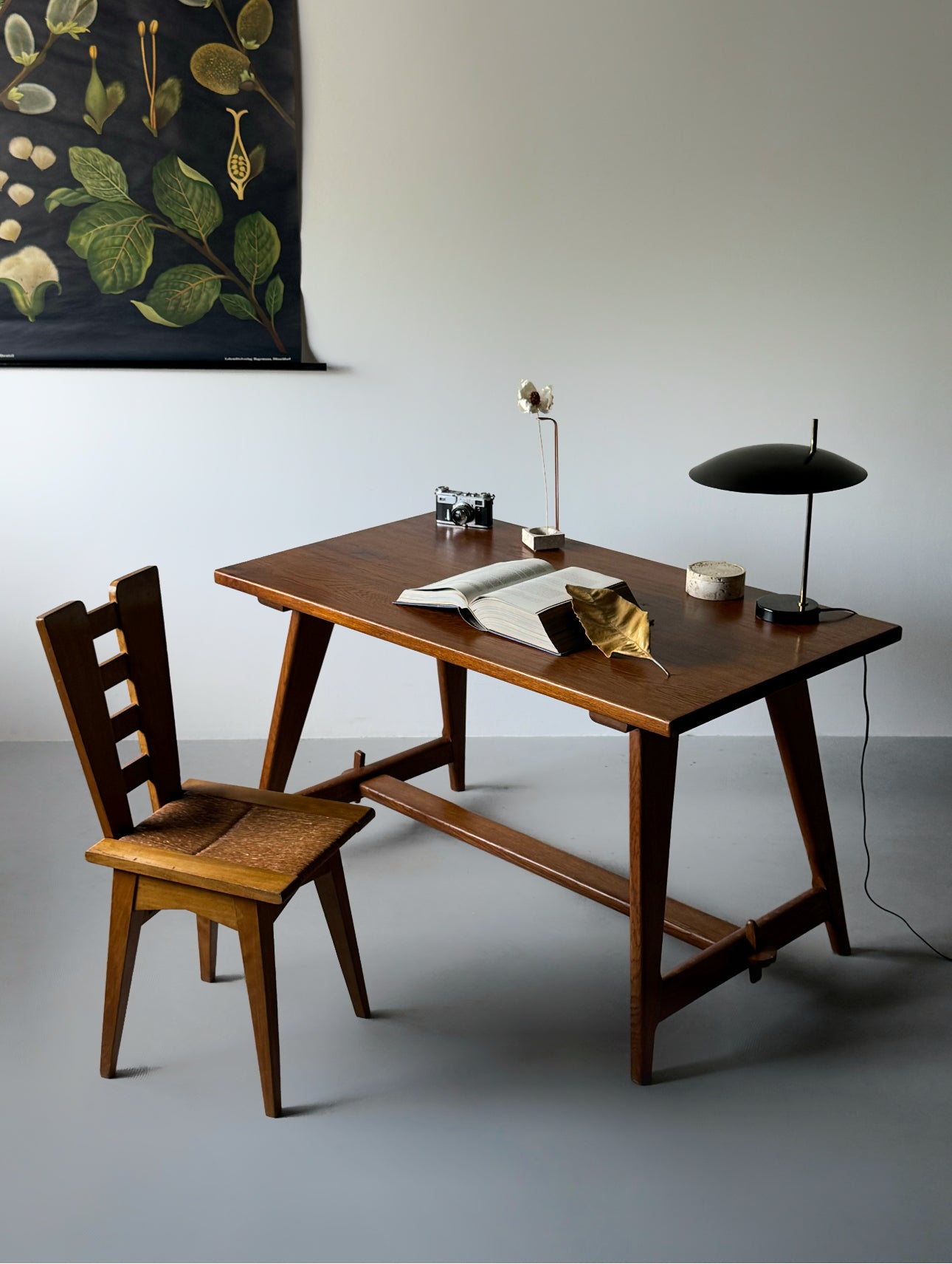Model '1013' Table / Desk Lamp by Pierre Disderot, France 1950s
