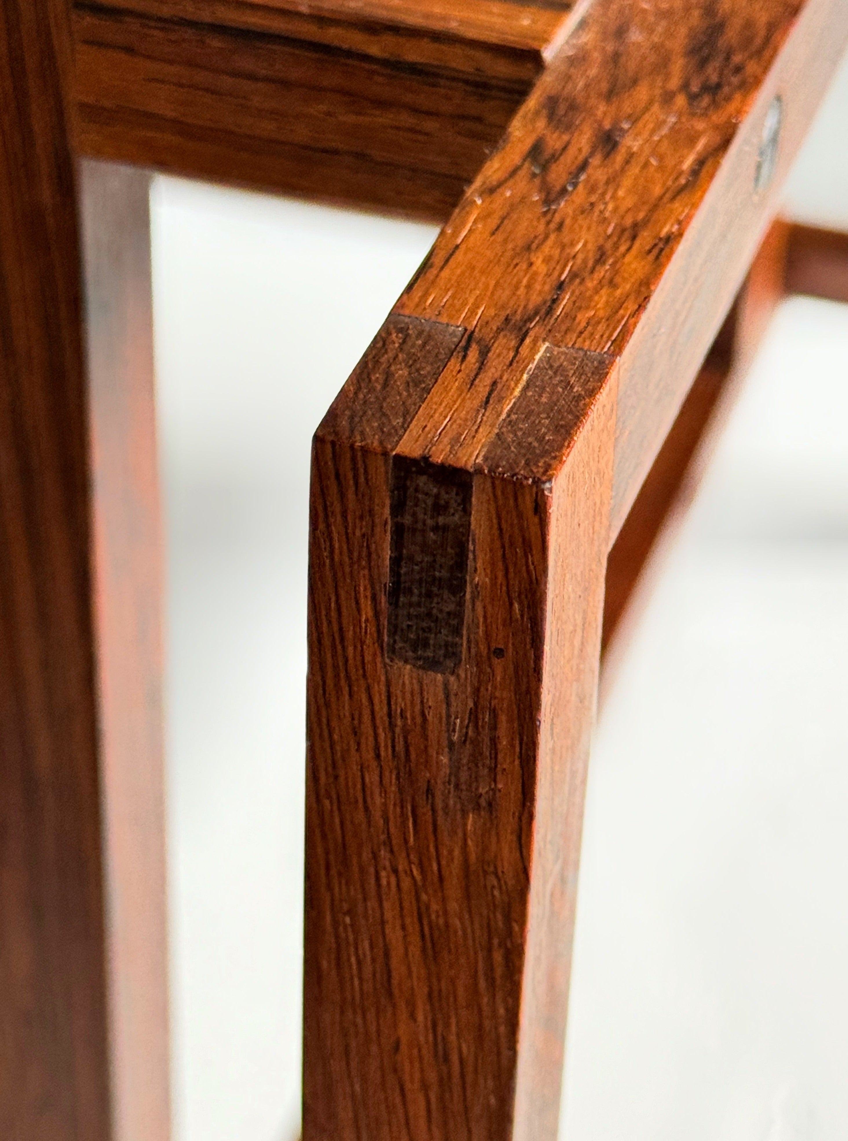 Side table in rosewood by Henning Nørgaard