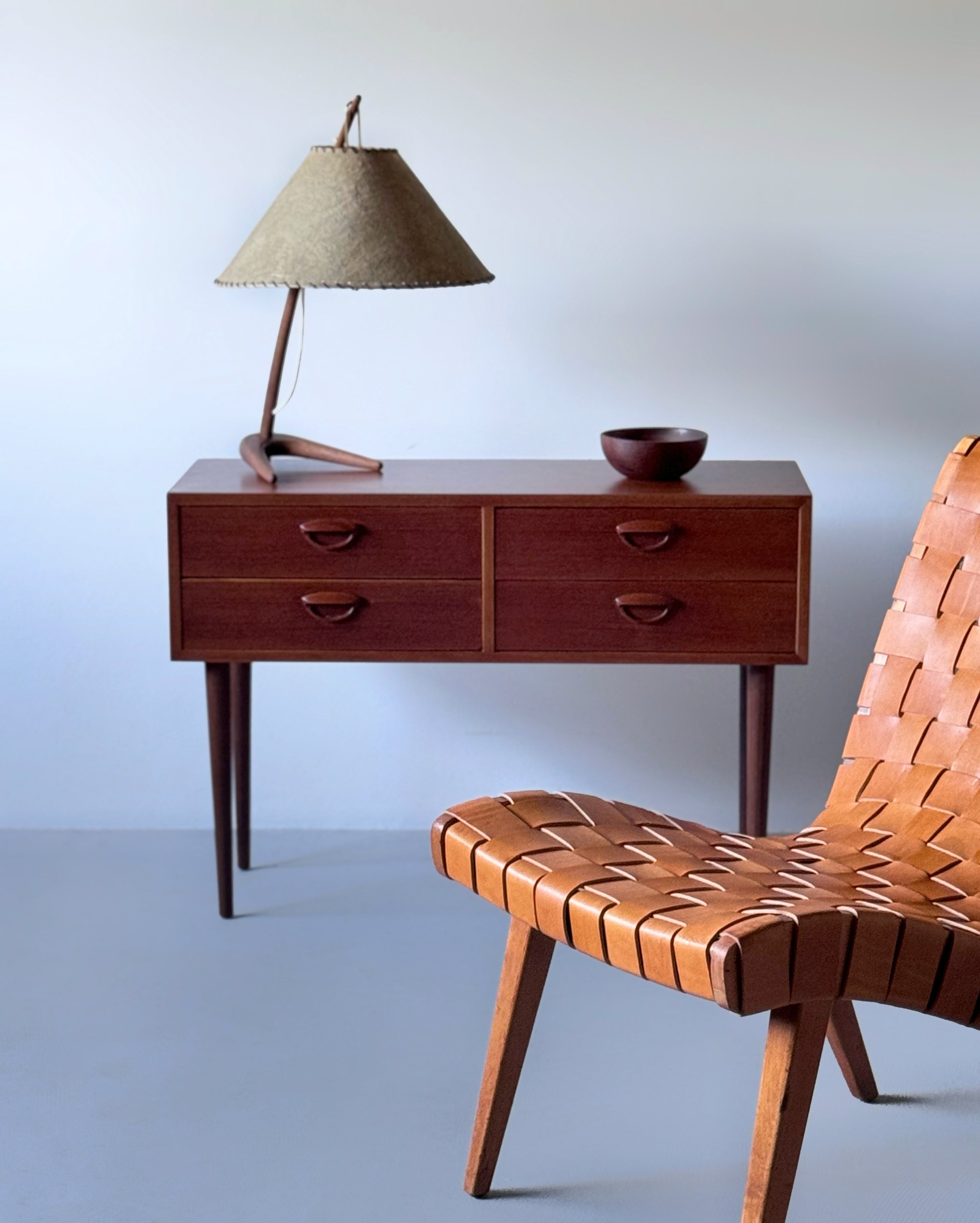 CHEST OF DRAWERS BY KAI KRISTIANSEN FOR FELDBALLES MØBELFABRIK IN DENMARK